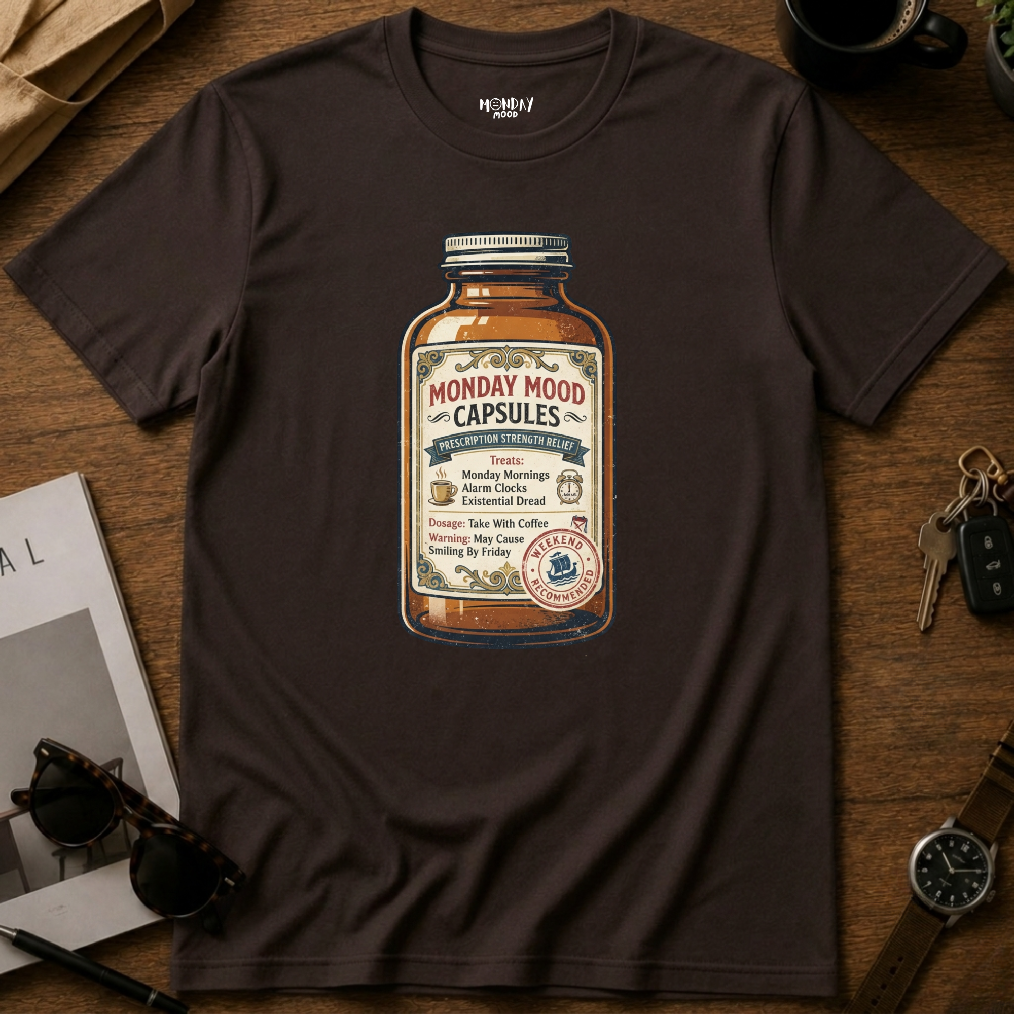 Monday mood capsules T-Shirt