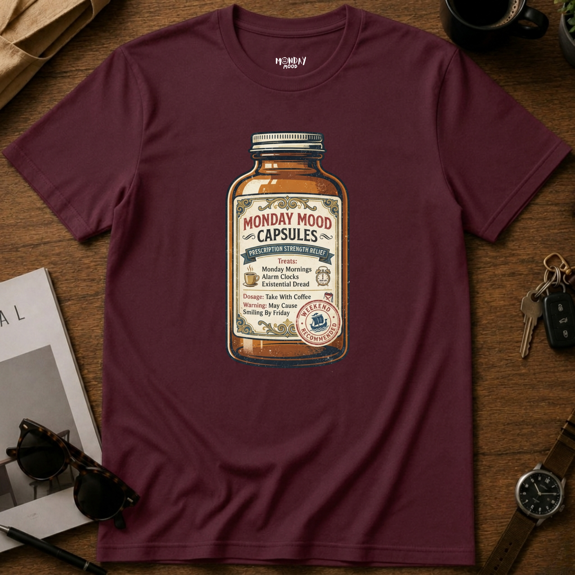 Monday mood capsules T-Shirt