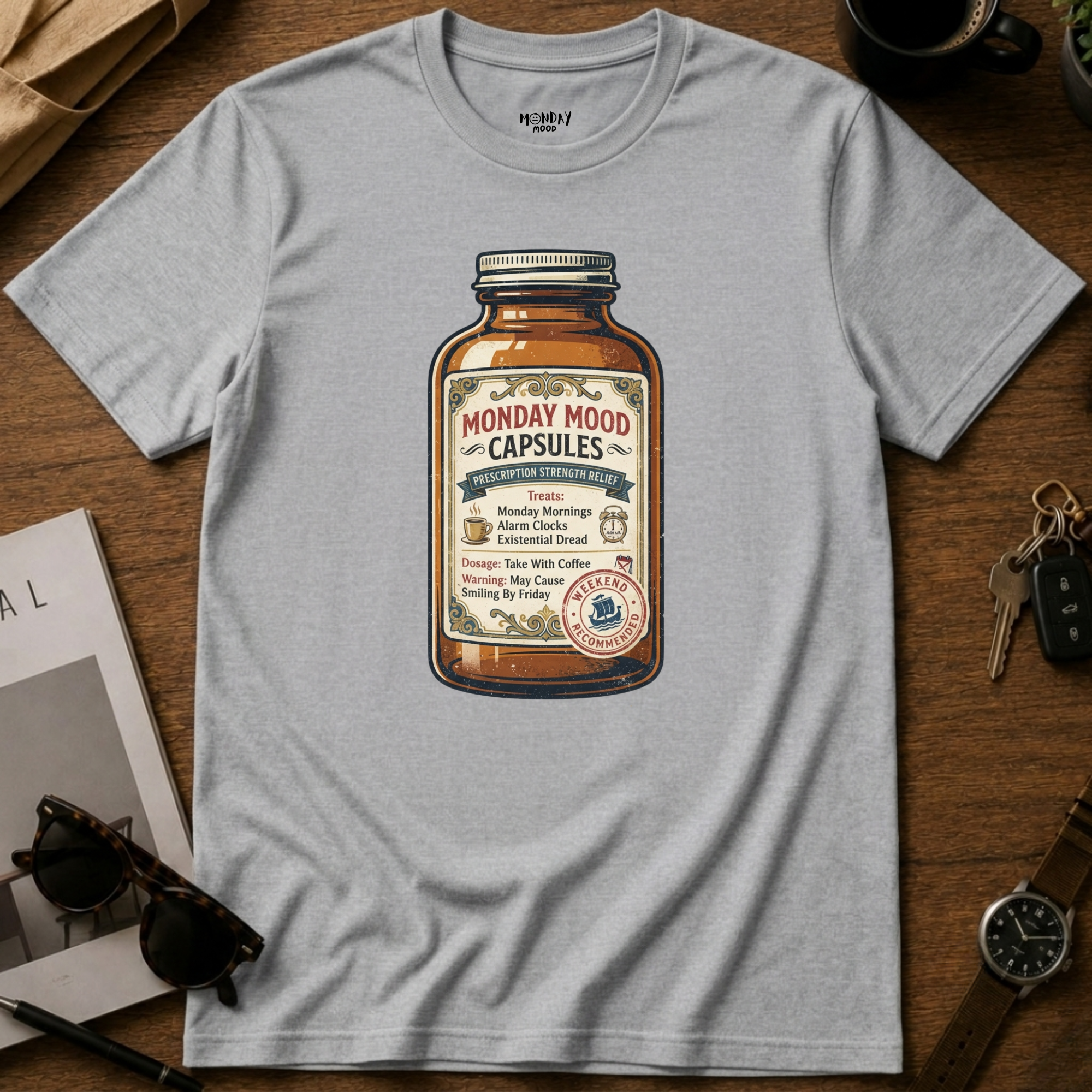 Monday mood capsules T-Shirt
