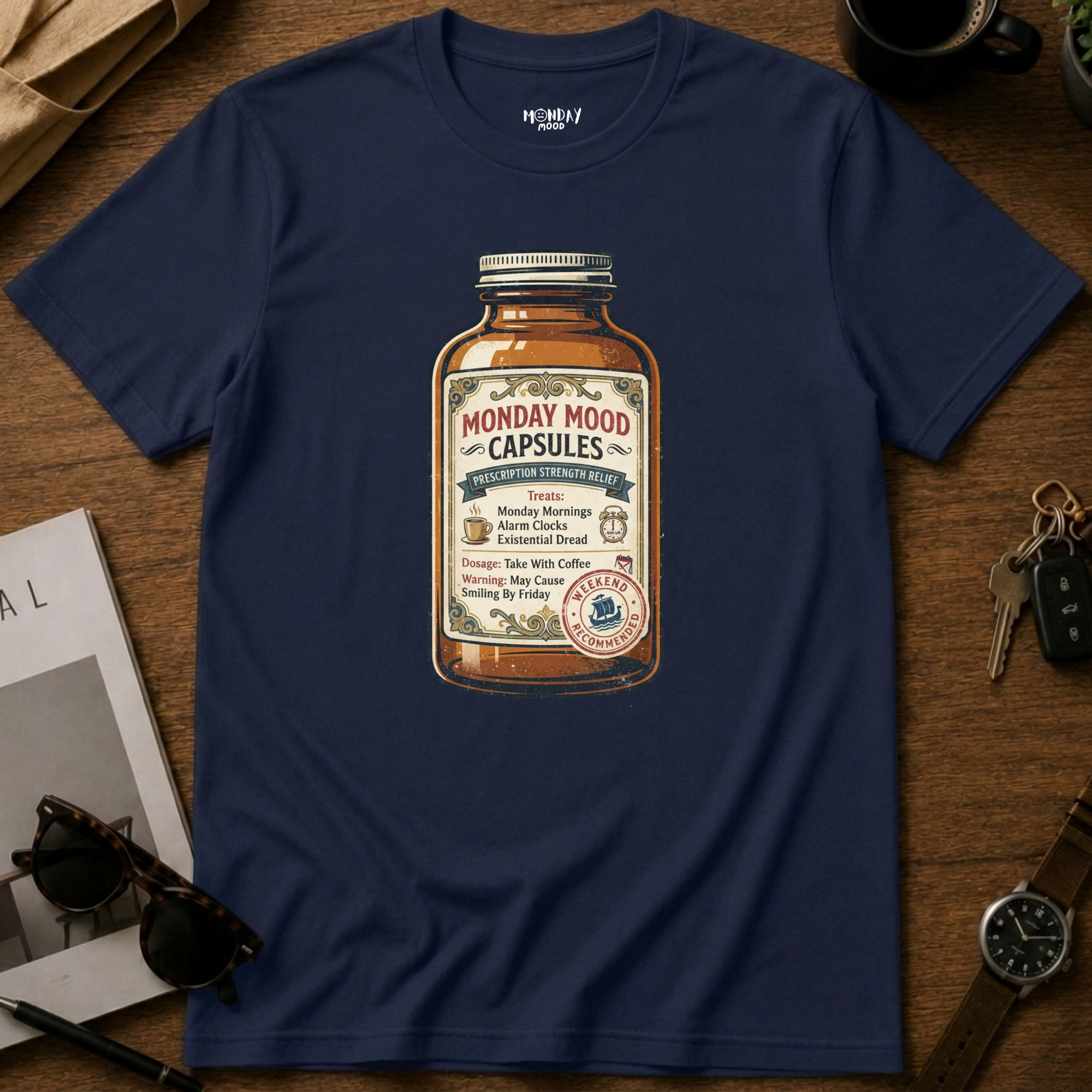 Monday mood capsules T-Shirt