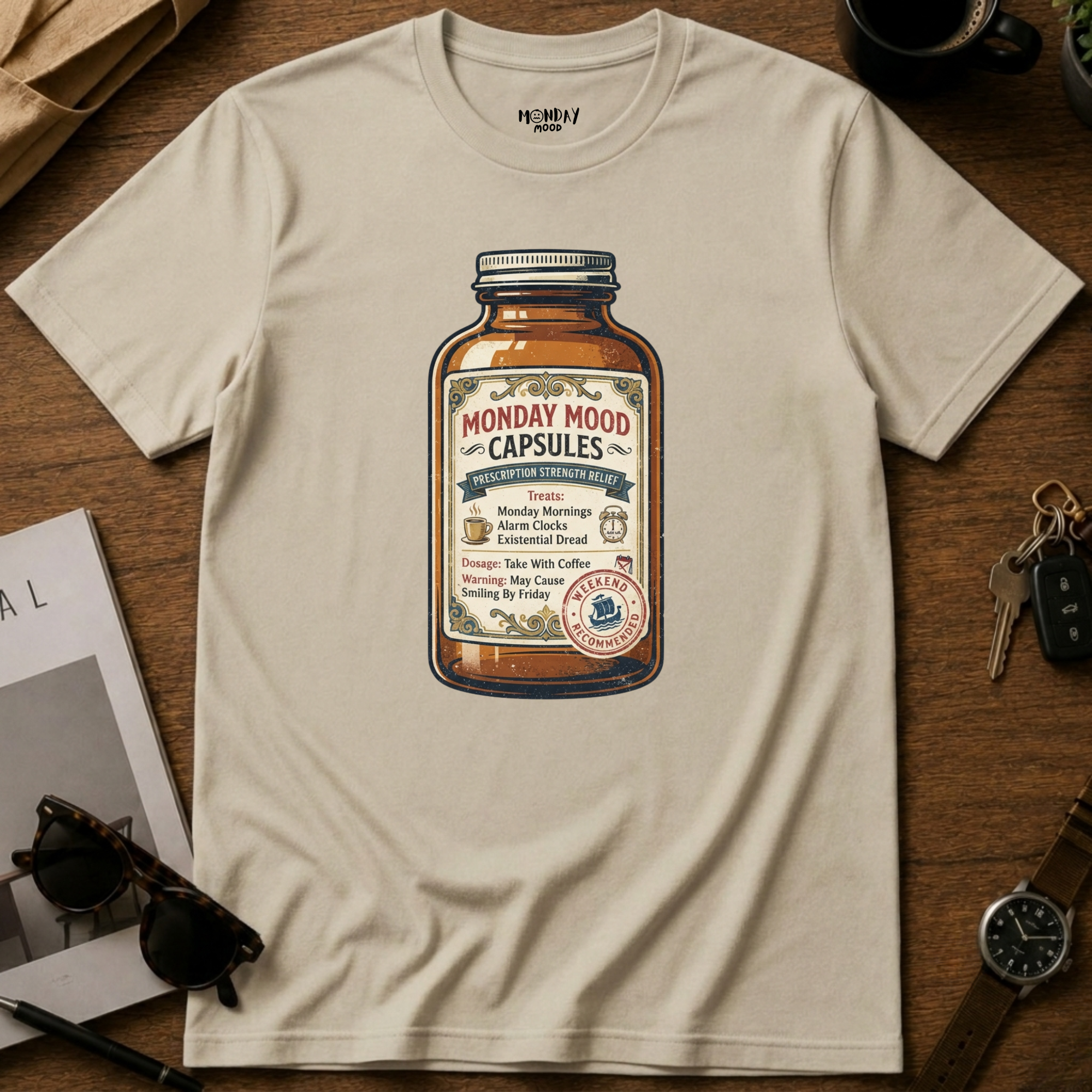 Monday mood capsules T-Shirt