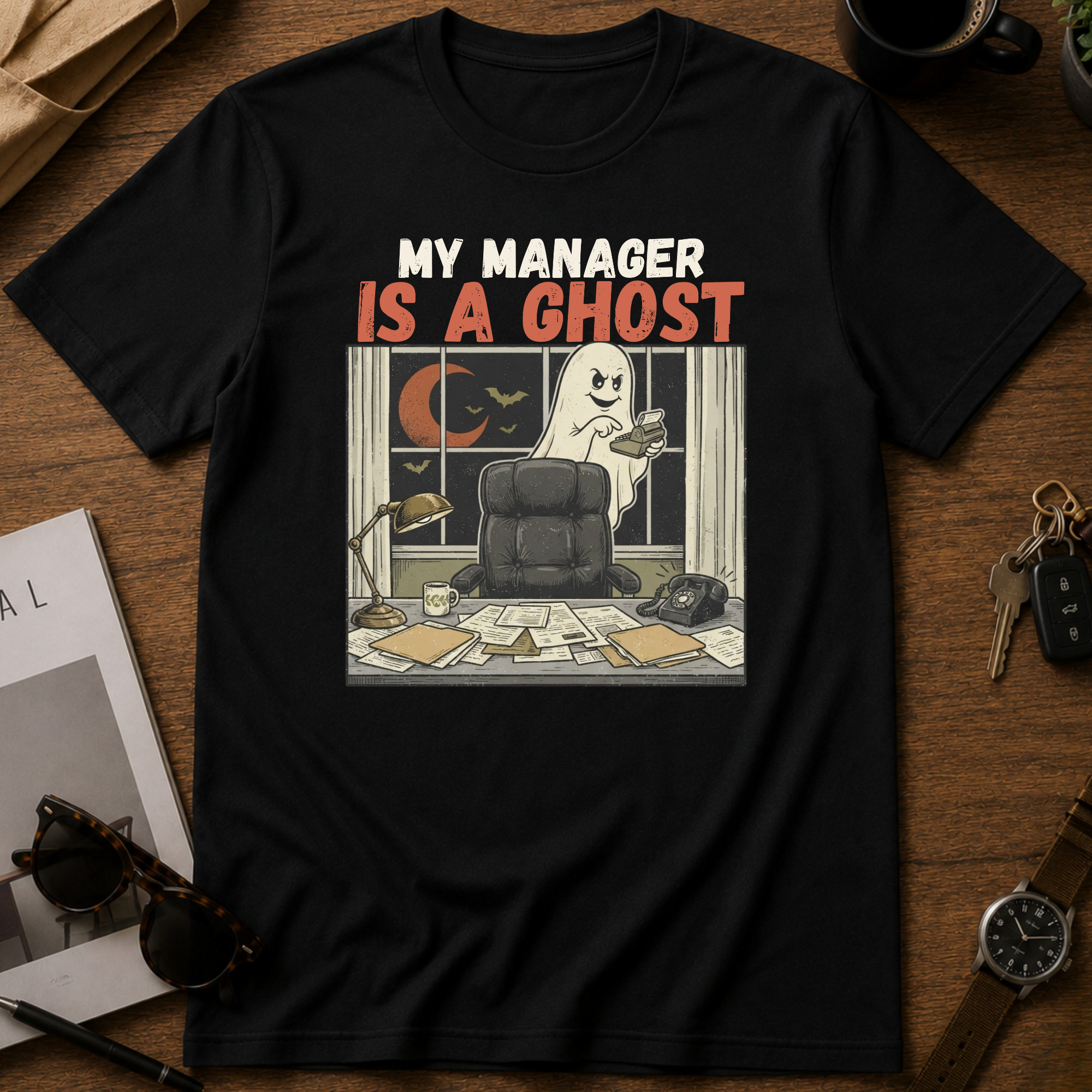 My manager is a ghost