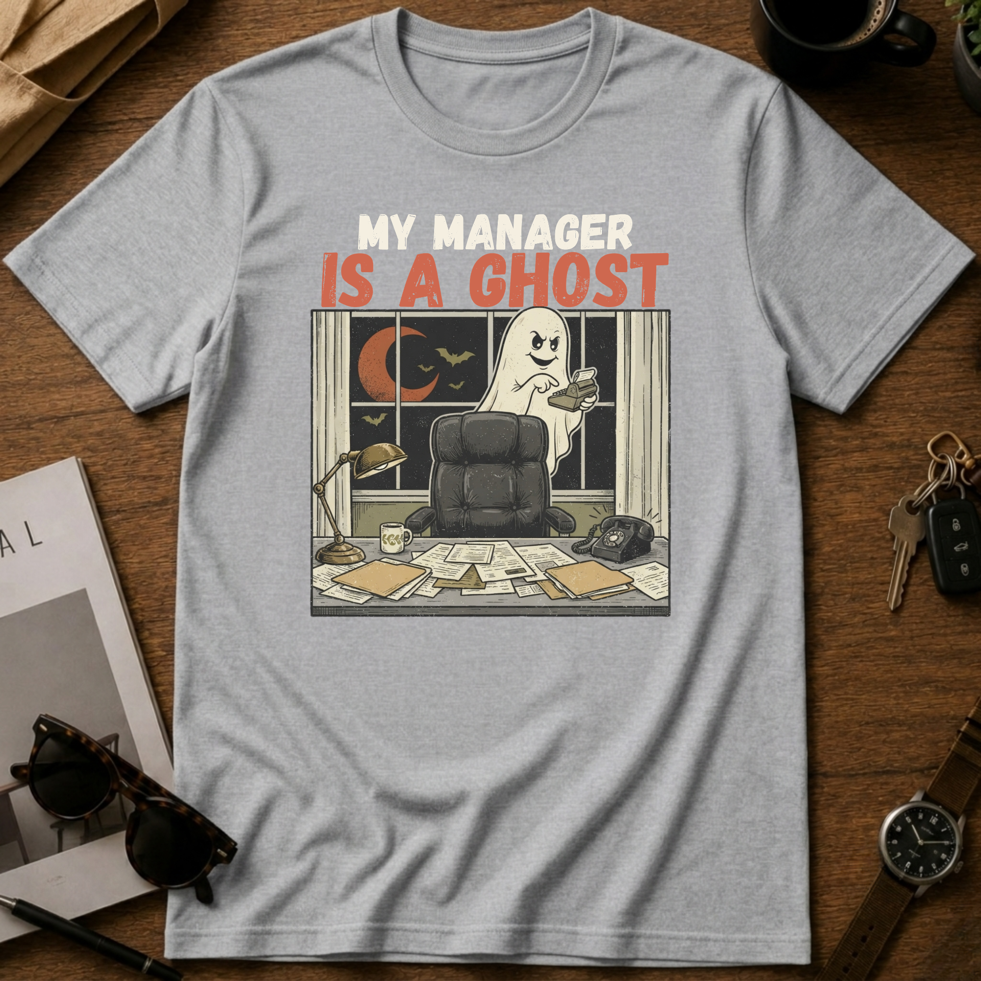 My manager is a ghost