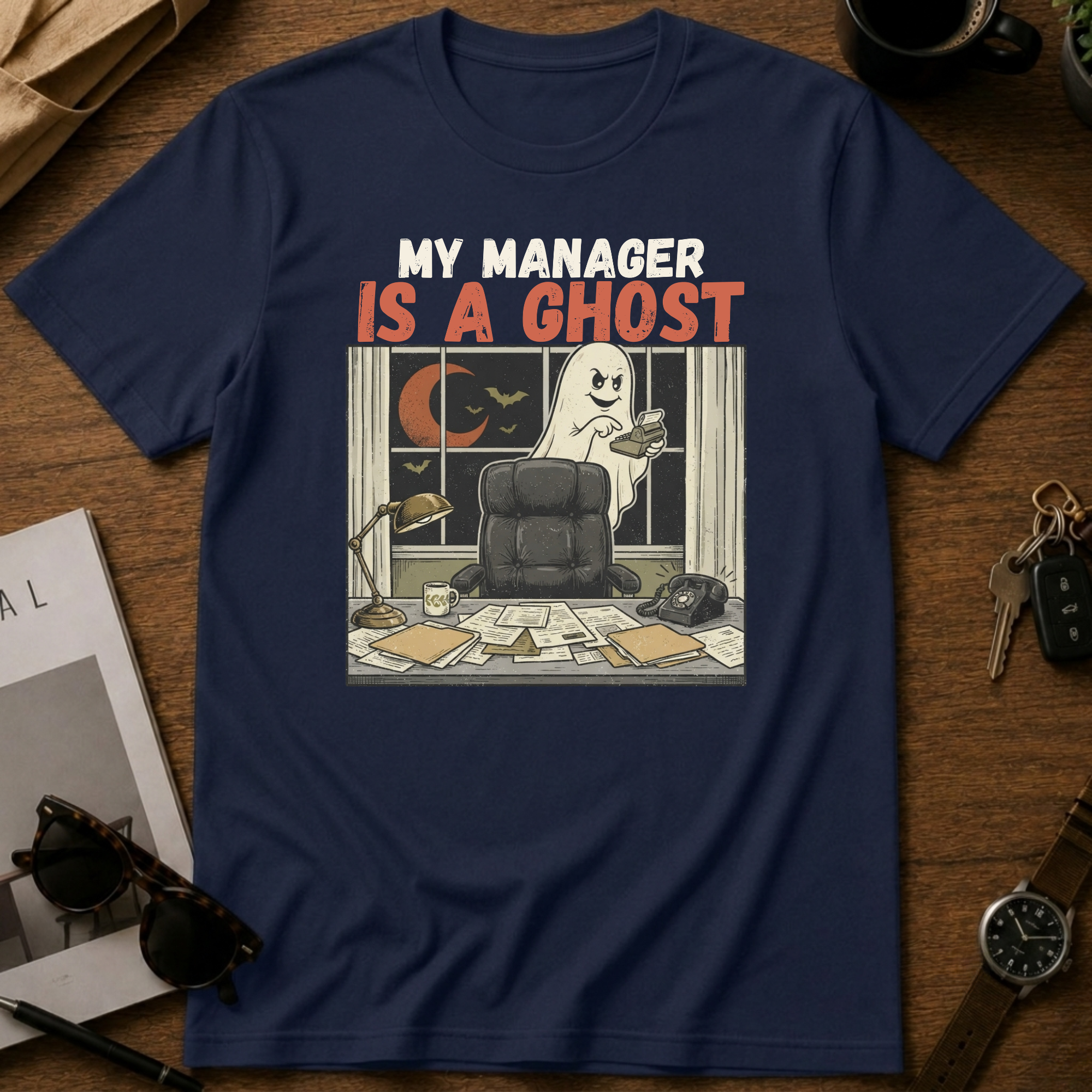 My manager is a ghost