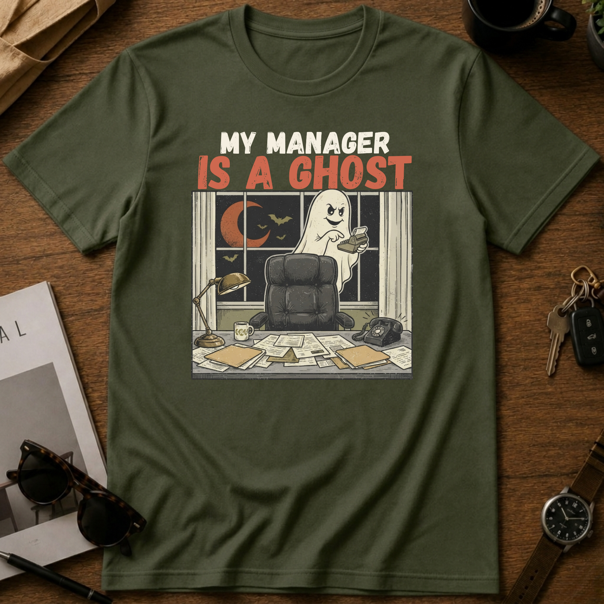 My manager is a ghost