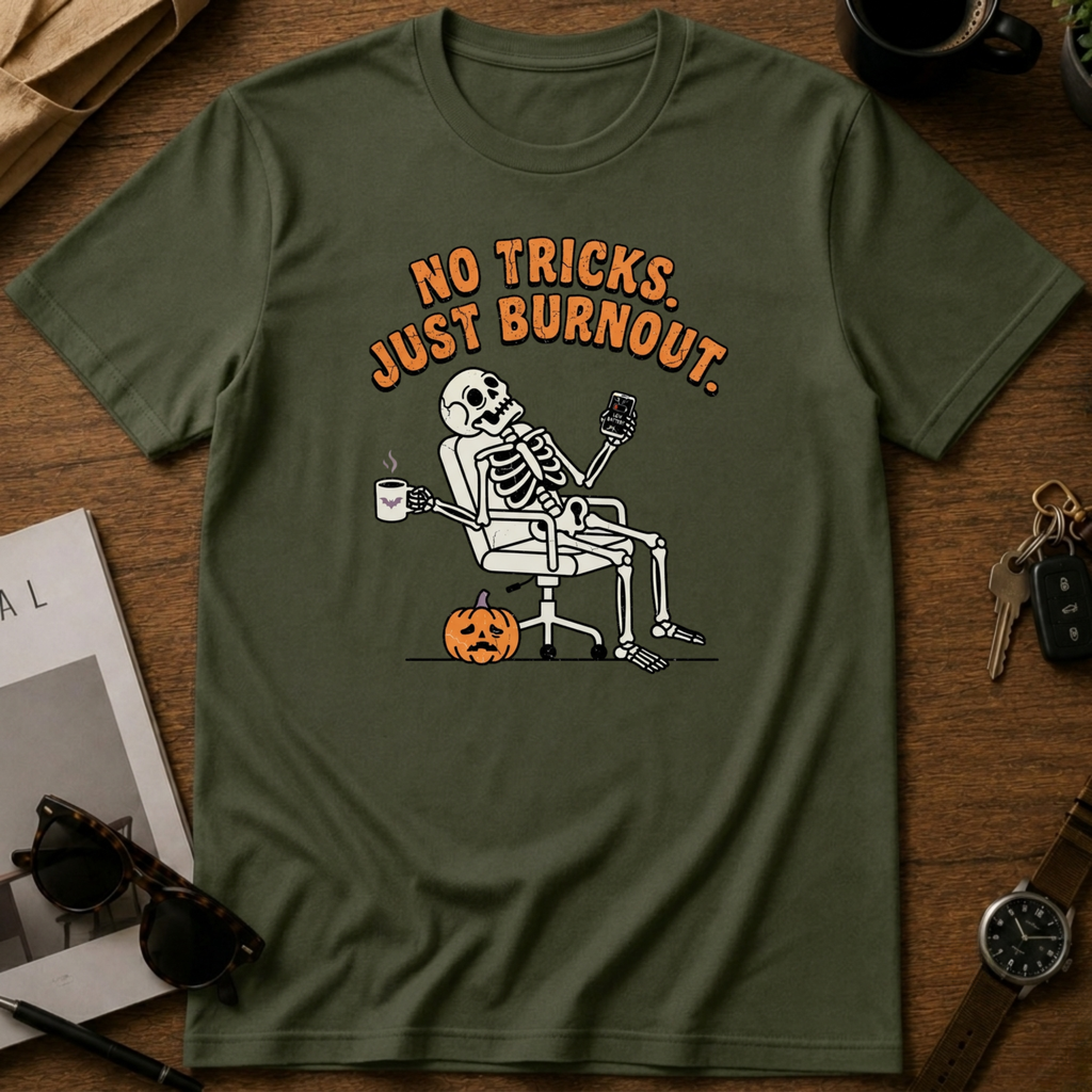 No tricks just burnout