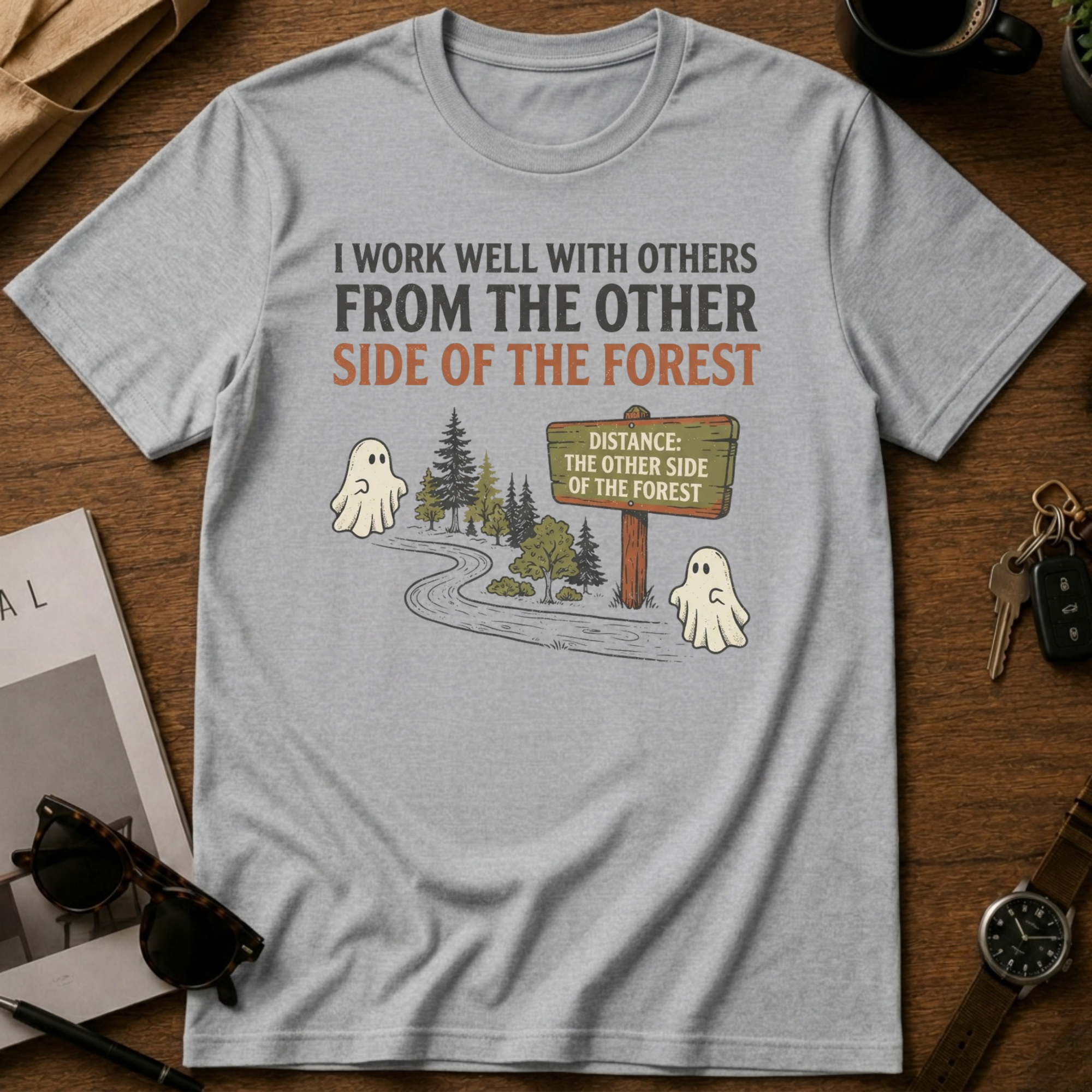 Other side of forest