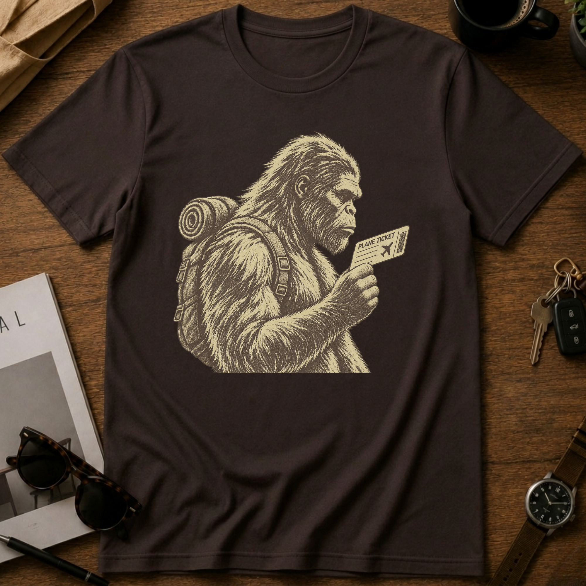 Plane Ticket T-Shirt