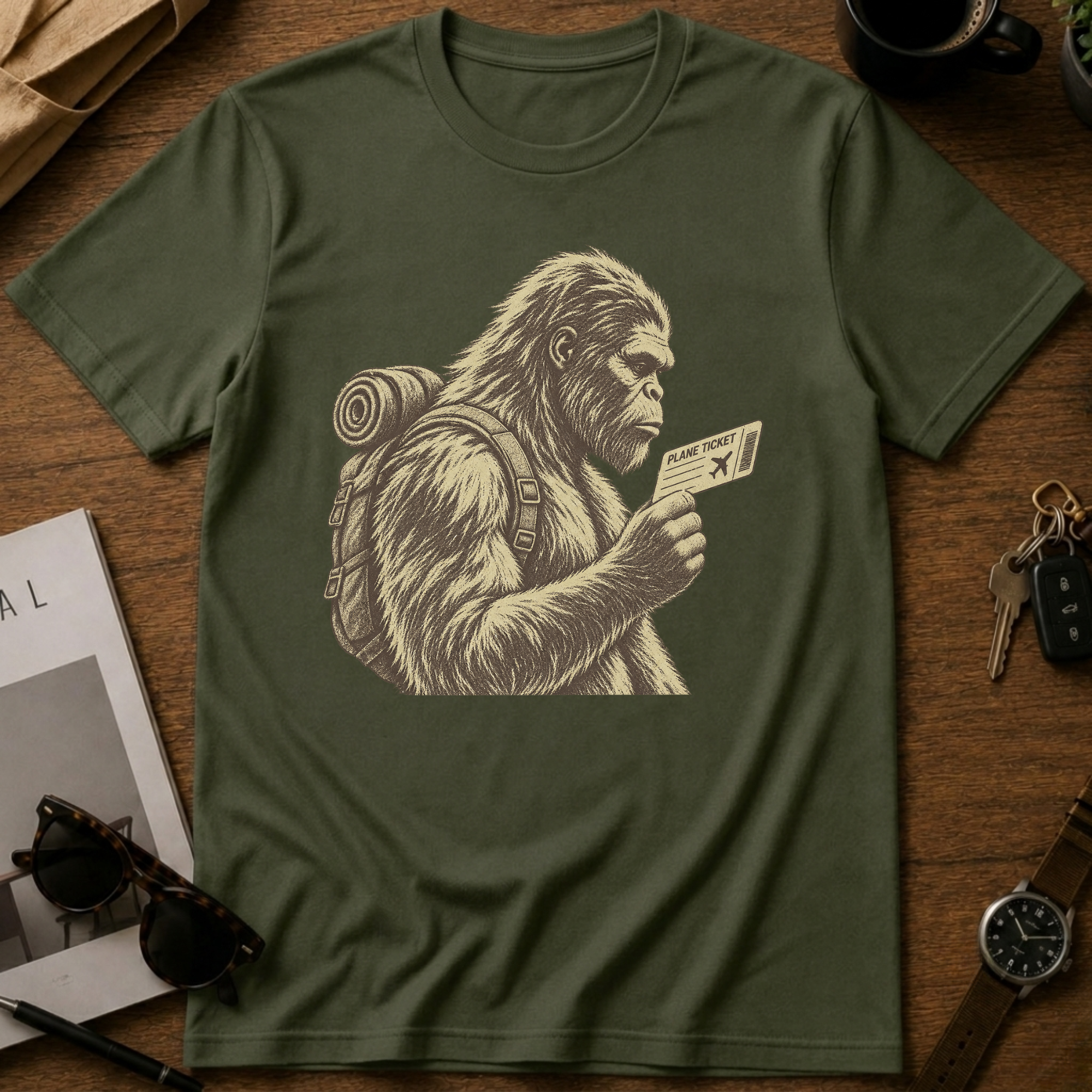 Plane Ticket T-Shirt