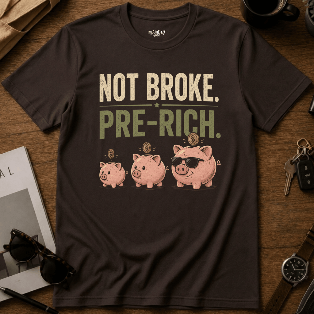 Pre-Rich Piggy Bank T-Shirt