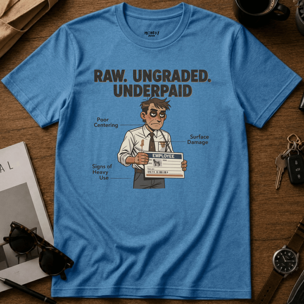 Raw Ungraded Underpaid T-Shirt