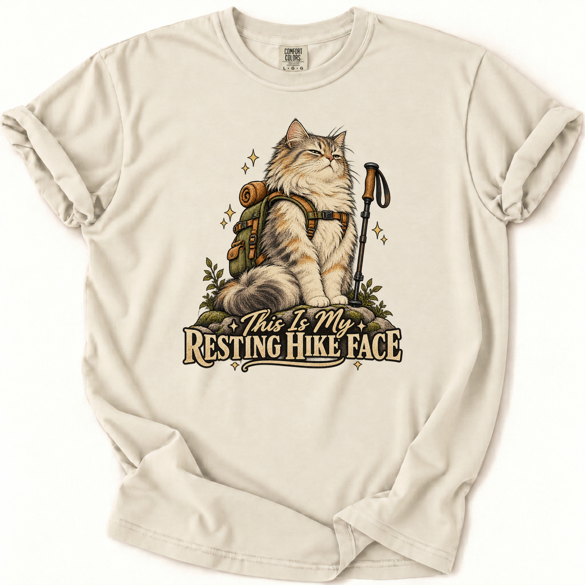 Resting Hike Face T-Shirt