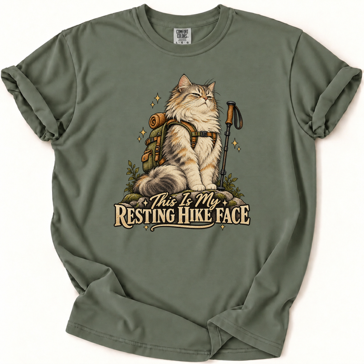 Resting Hike Face T-Shirt
