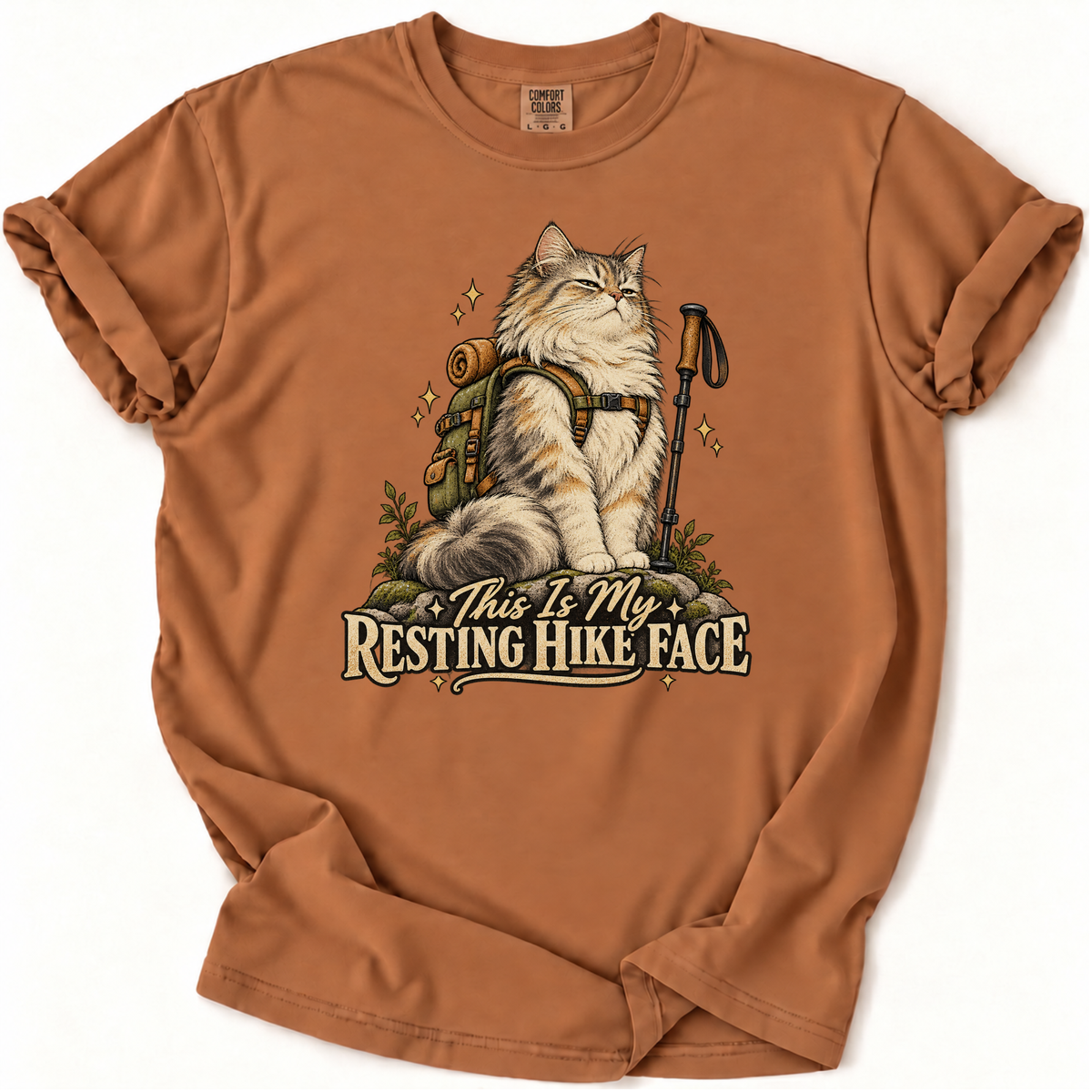 Resting Hike Face T-Shirt