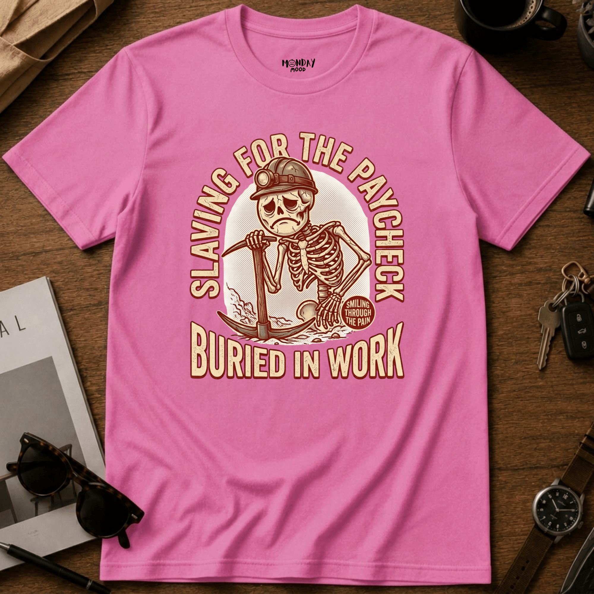 Slaving For The Paycheck T-Shirt