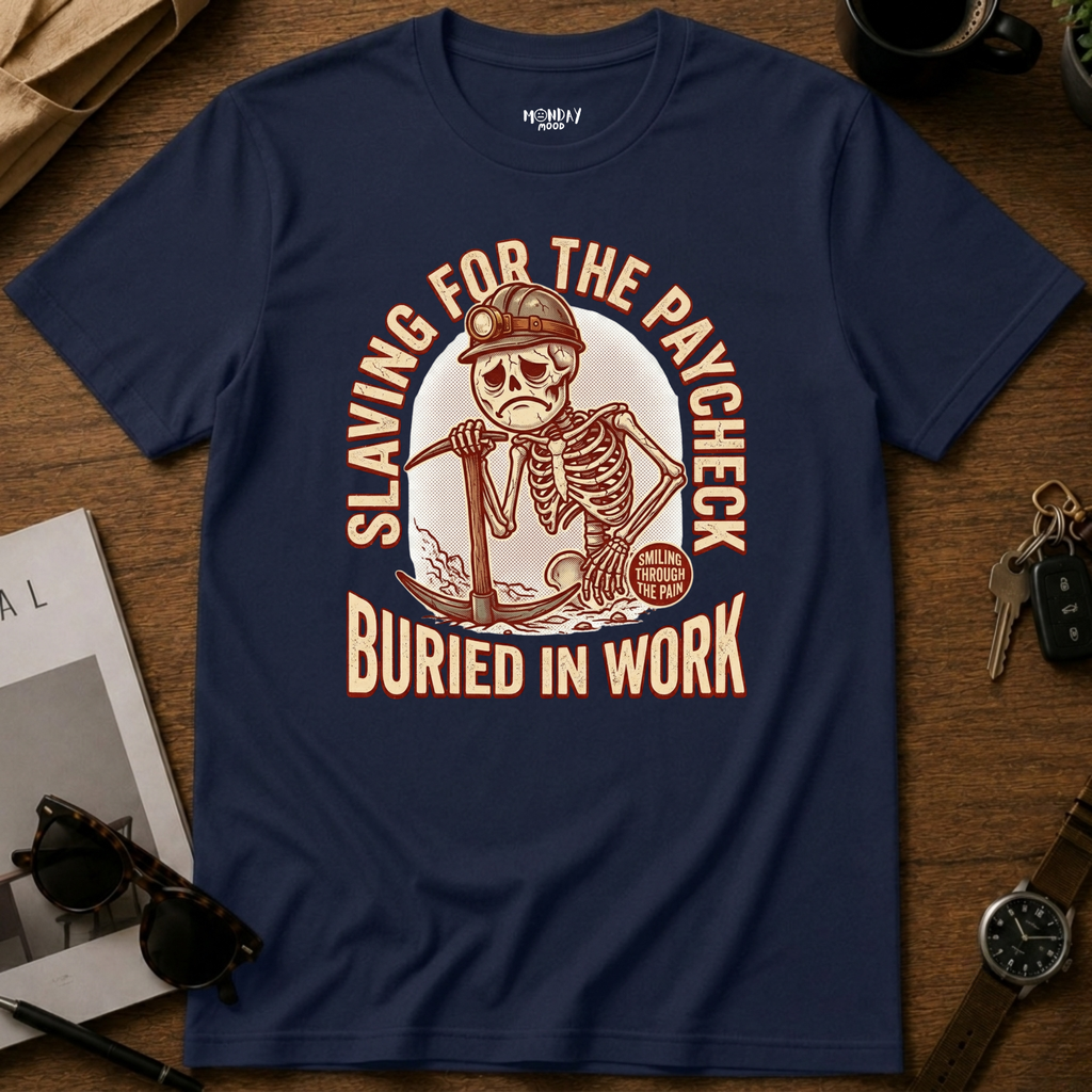 Slaving For The Paycheck T-Shirt