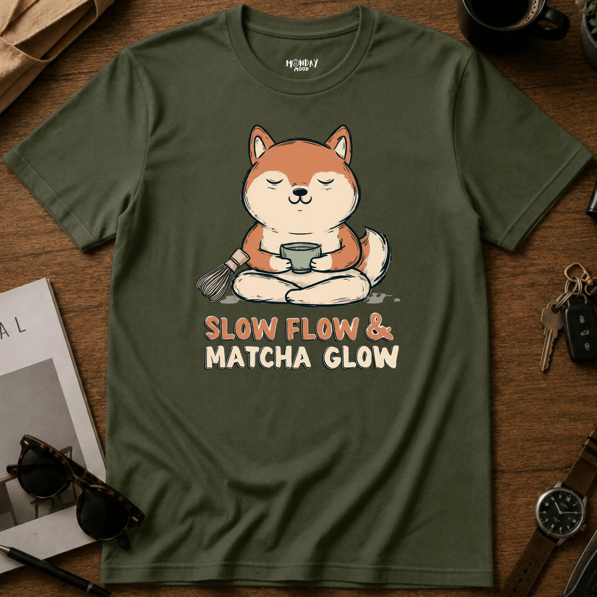 Slow Flow & Matcha Glow T-Shirt