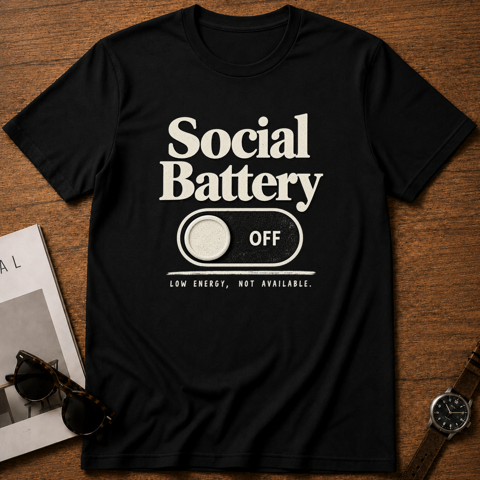 Social Battery T-Shirt
