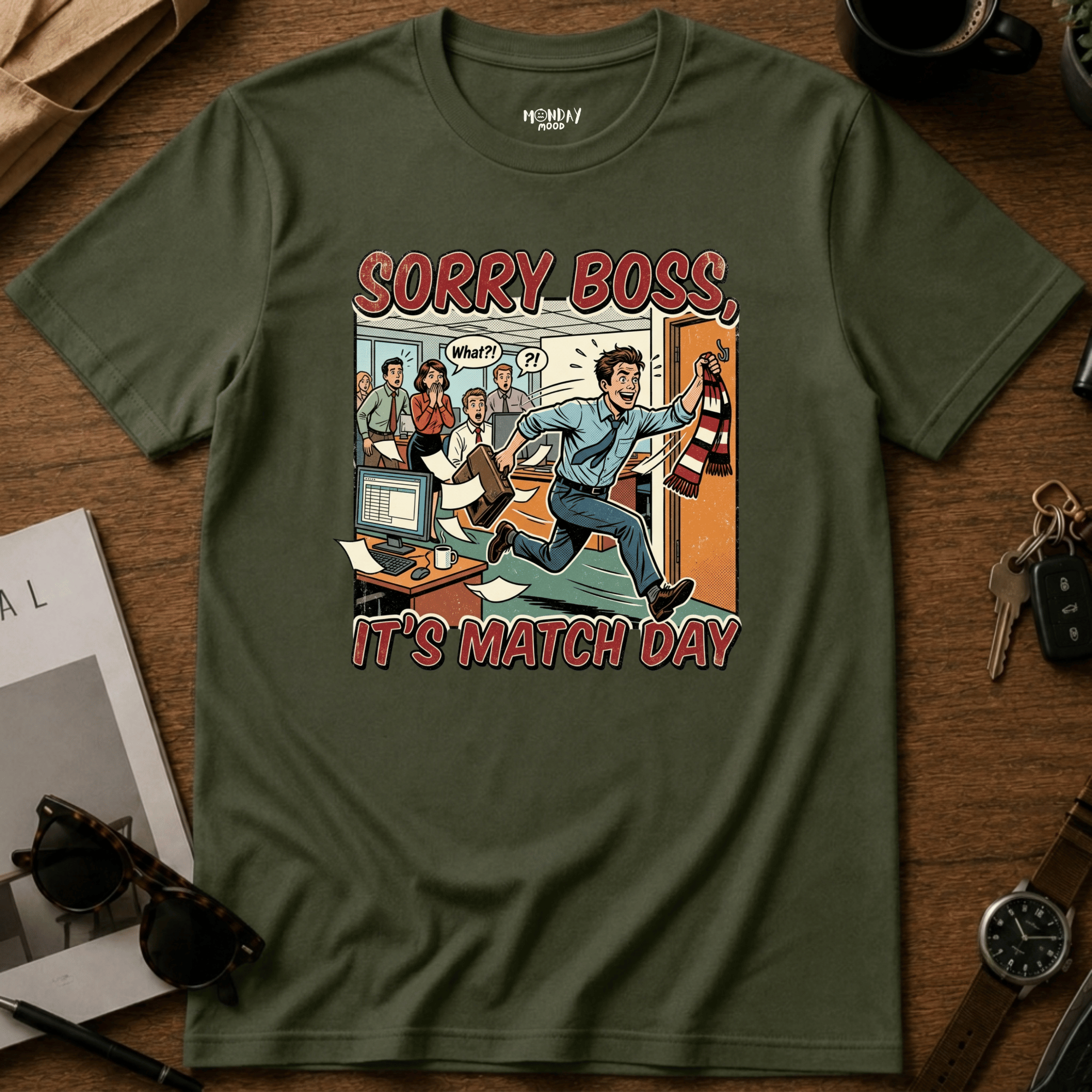 Sorry Boss It's Match Day T-Shirt