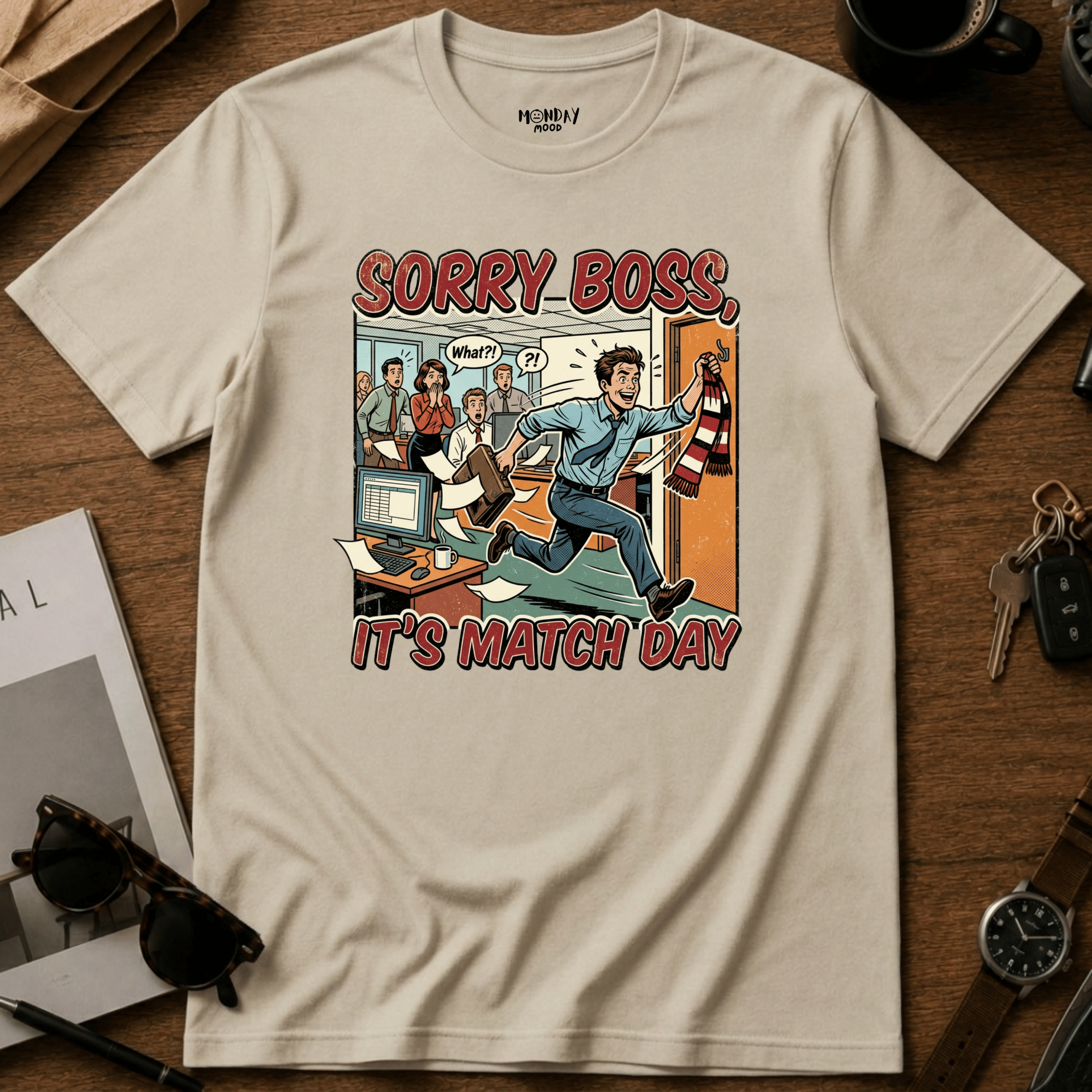 Sorry Boss It's Match Day T-Shirt