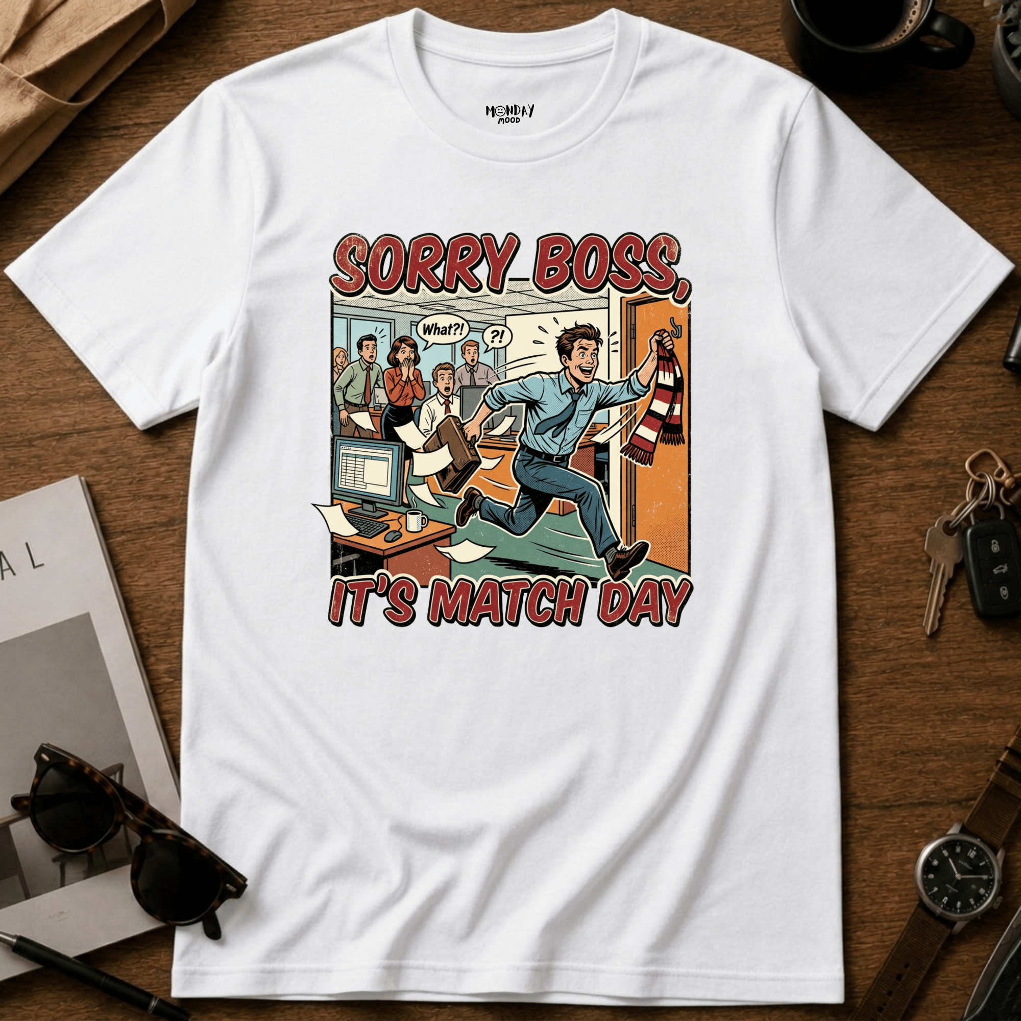 Sorry Boss It's Match Day T-Shirt