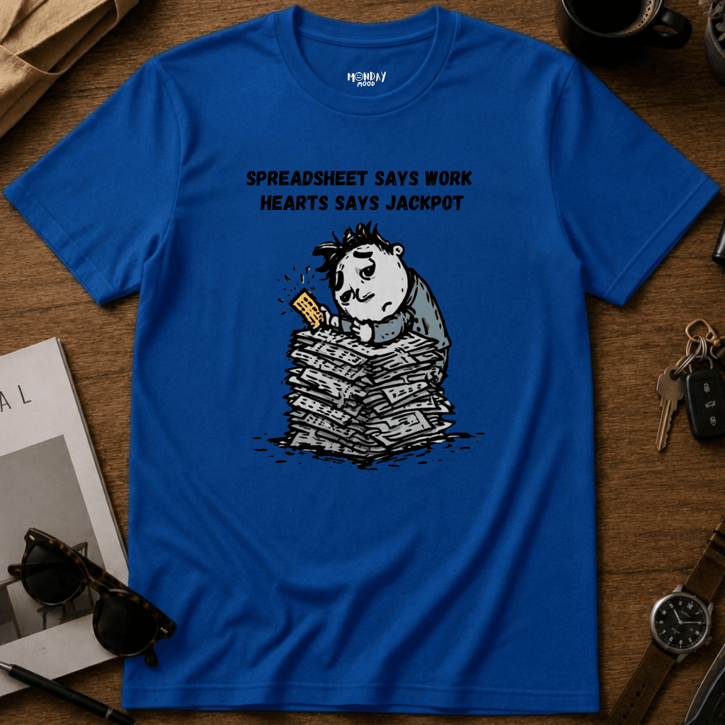 Spreadsheet Says Work T-Shirt