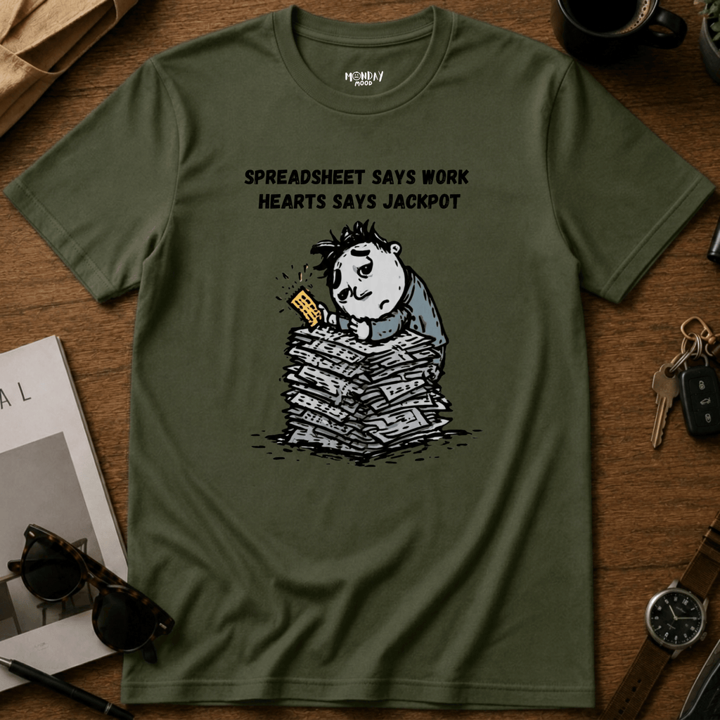 Spreadsheet Says Work T-Shirt