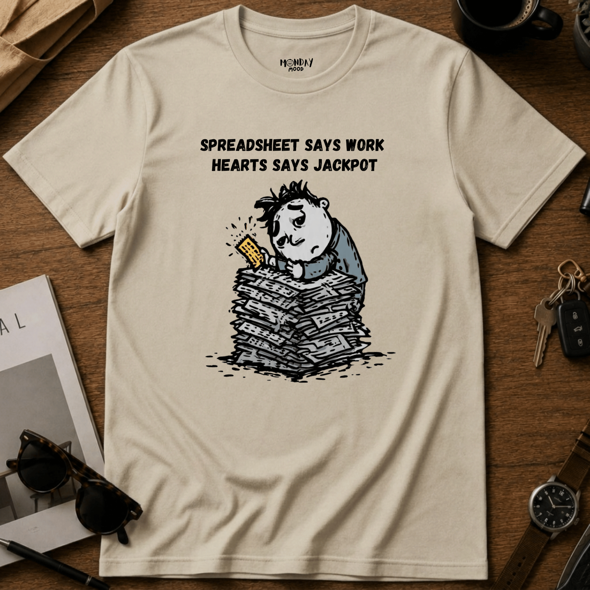 Spreadsheet Says Work T-Shirt