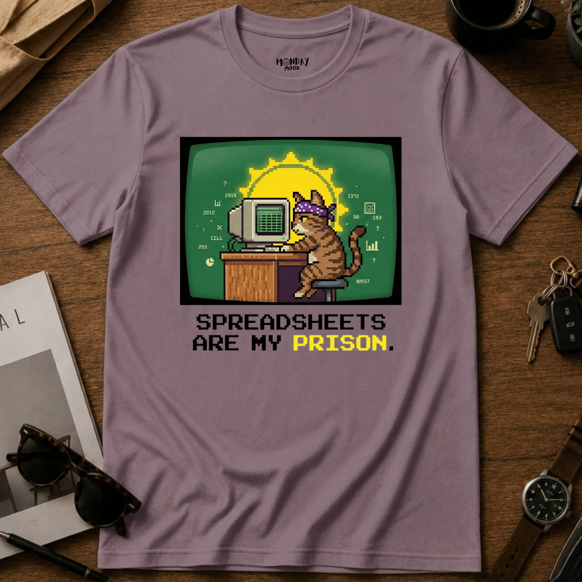 Spreadsheets Are My Prison T-Shirt
