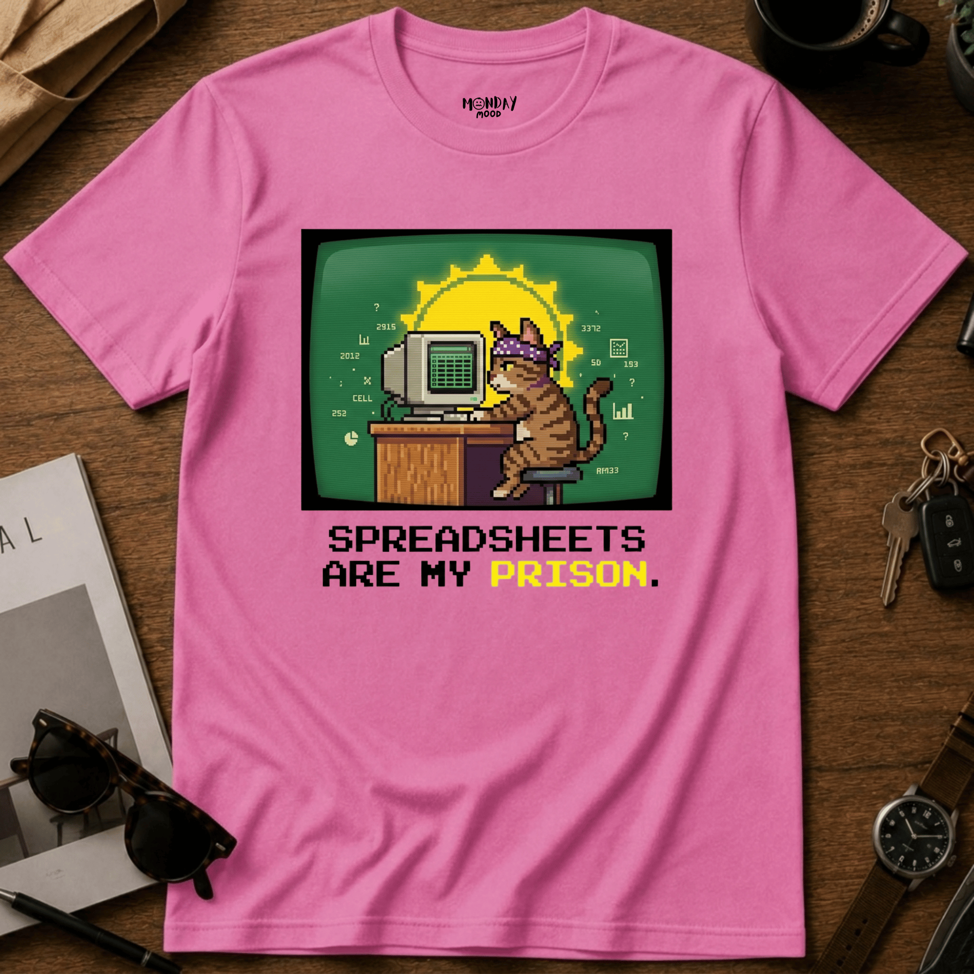 Spreadsheets Are My Prison T-Shirt