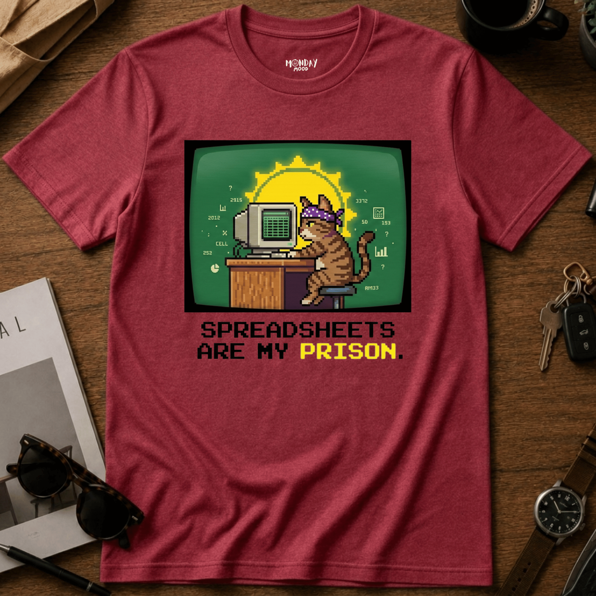 Spreadsheets Are My Prison T-Shirt