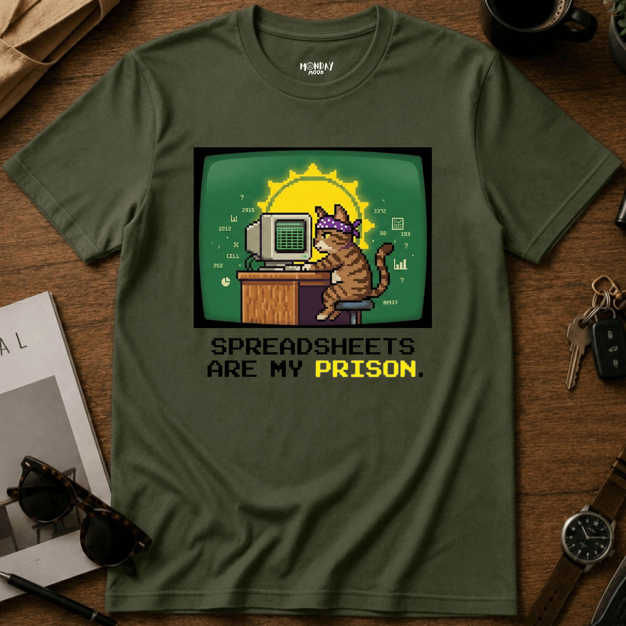 Spreadsheets Are My Prison T-Shirt
