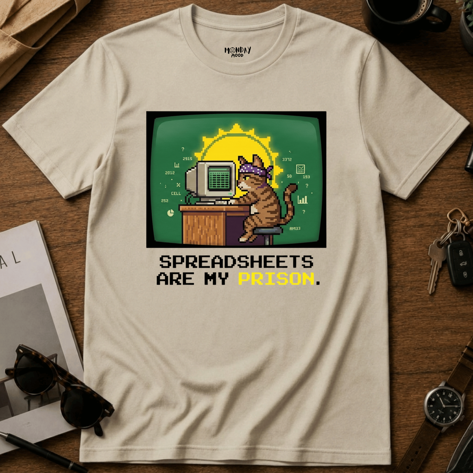 Spreadsheets Are My Prison T-Shirt