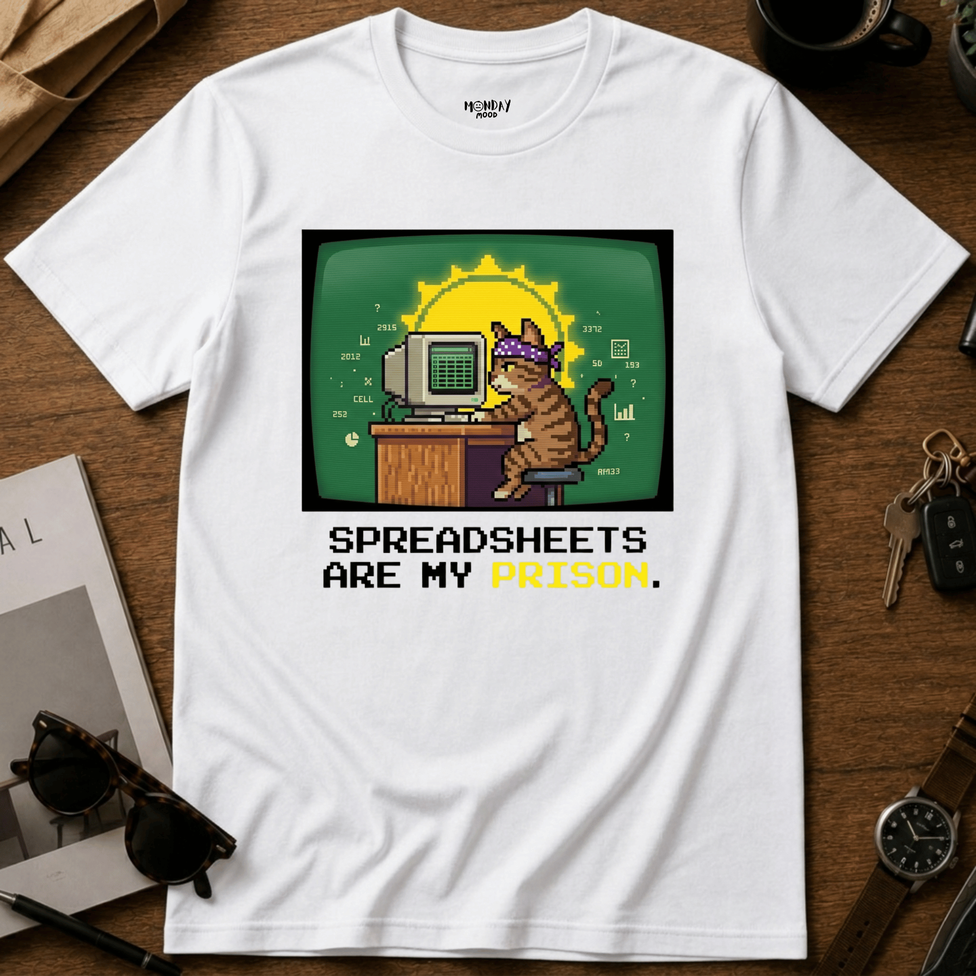 Spreadsheets Are My Prison T-Shirt