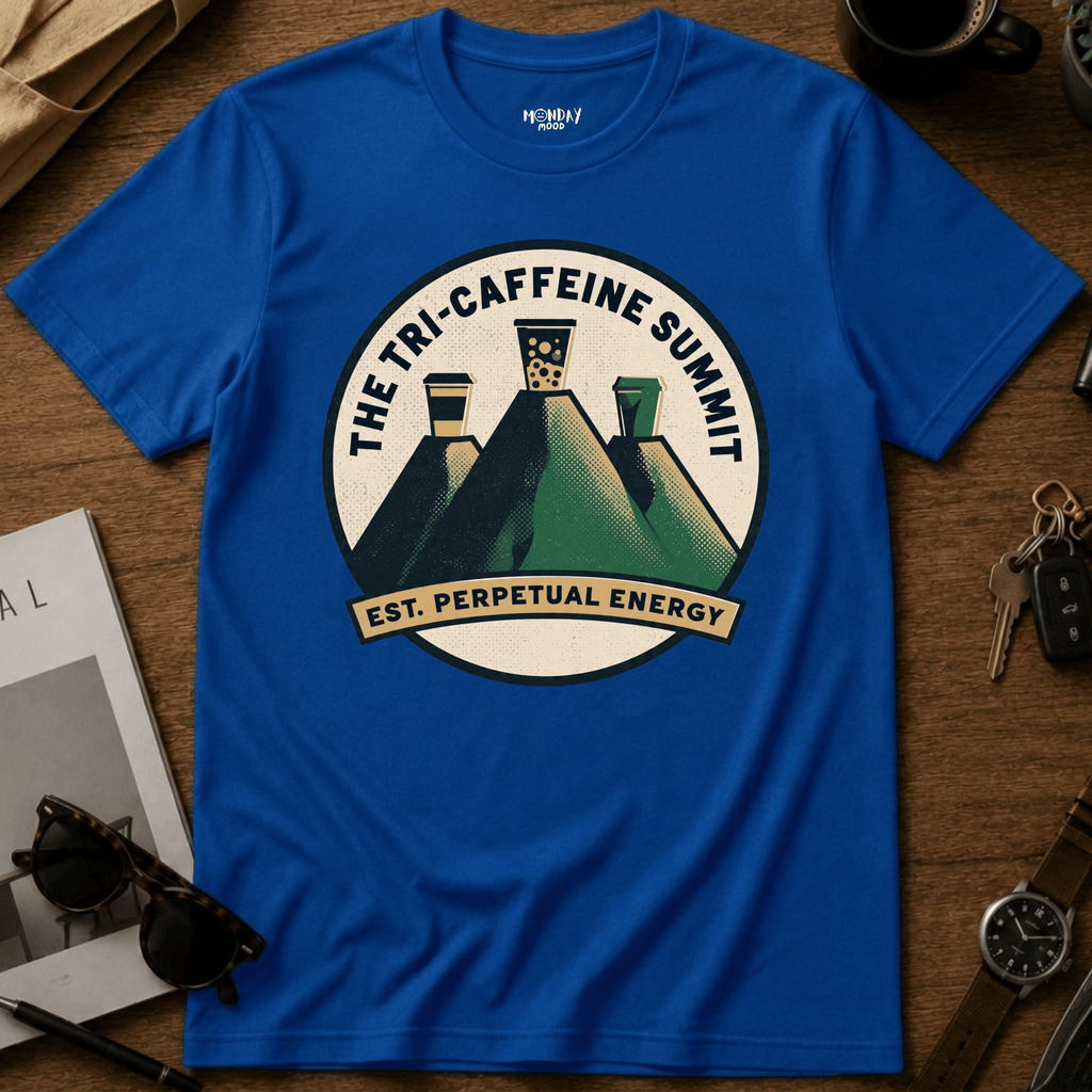 Tri-Caffeine Summit T-Shirt
