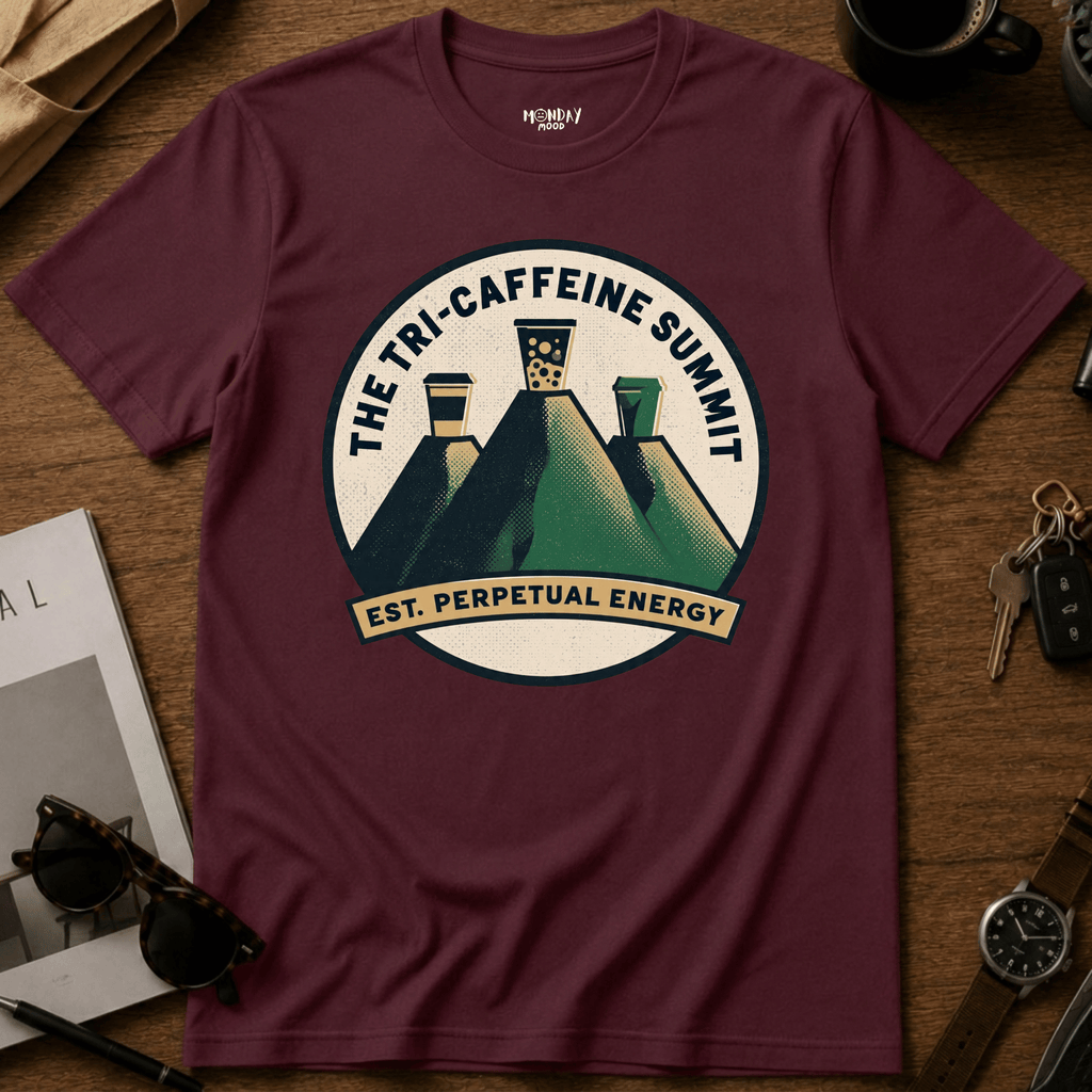 Tri-Caffeine Summit T-Shirt
