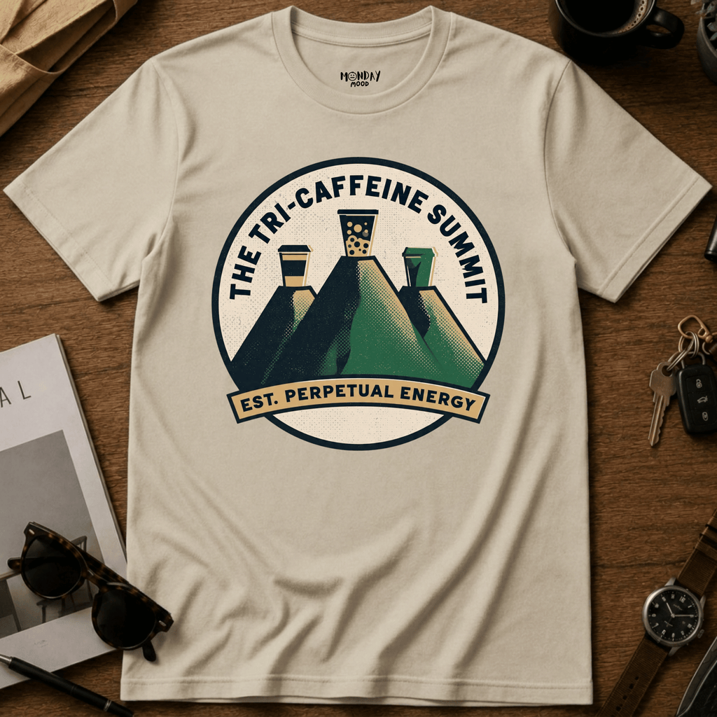Tri-Caffeine Summit T-Shirt