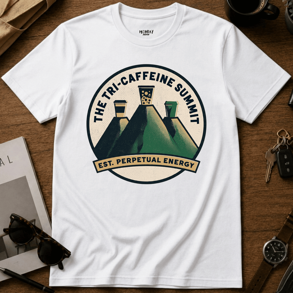 Tri-Caffeine Summit T-Shirt