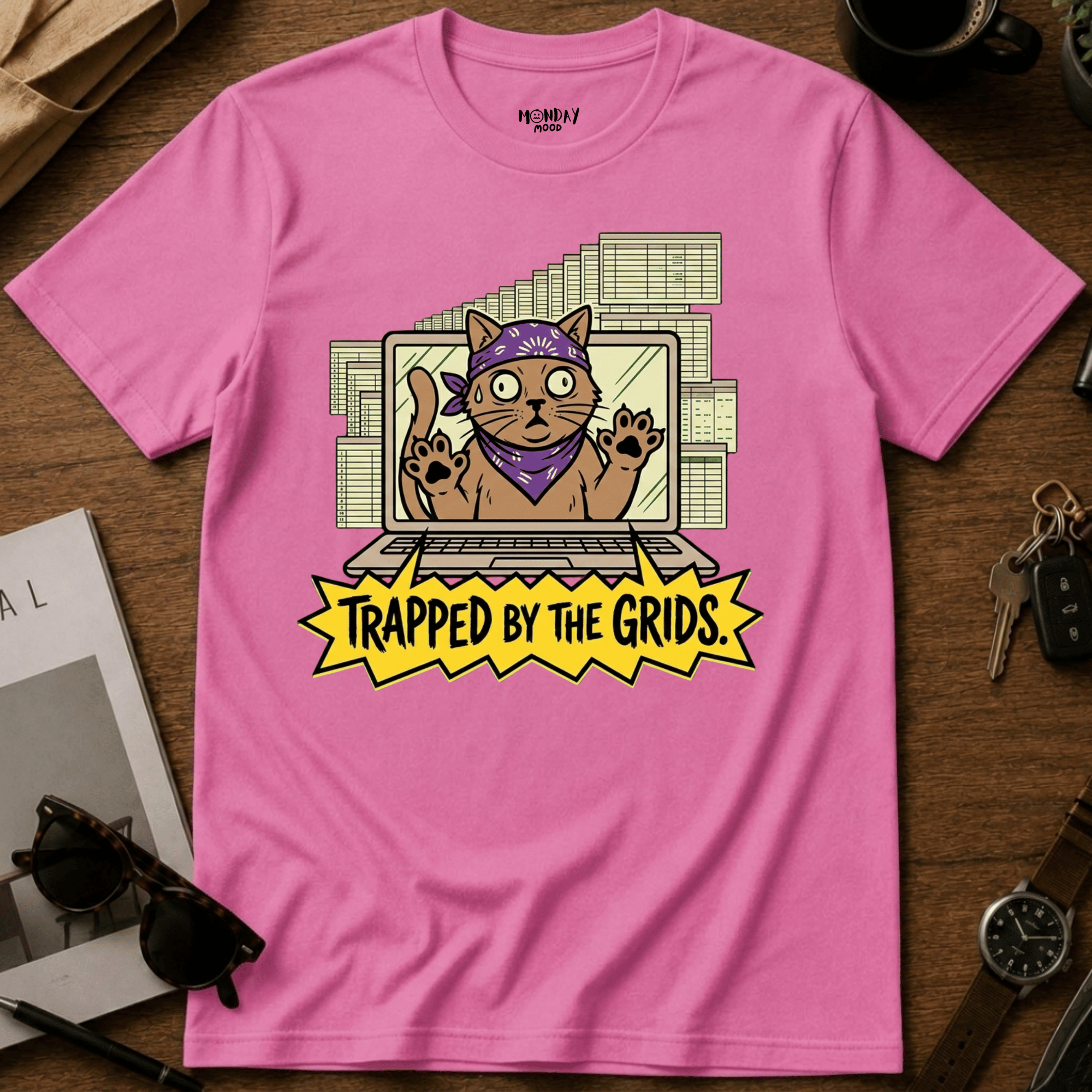 Trapped By The Grids T-Shirt