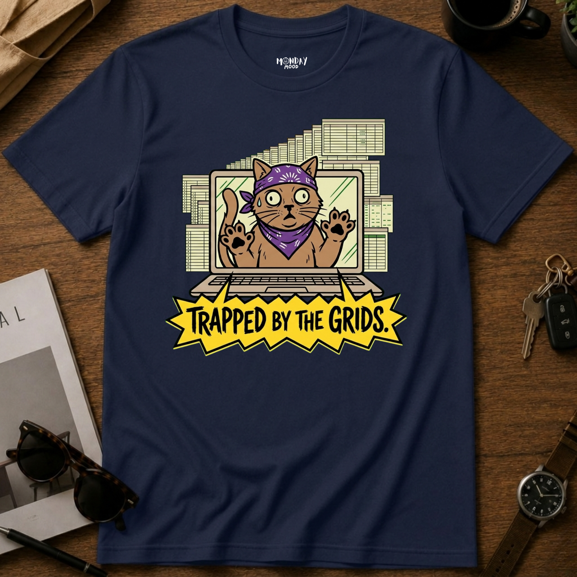 Trapped By The Grids T-Shirt