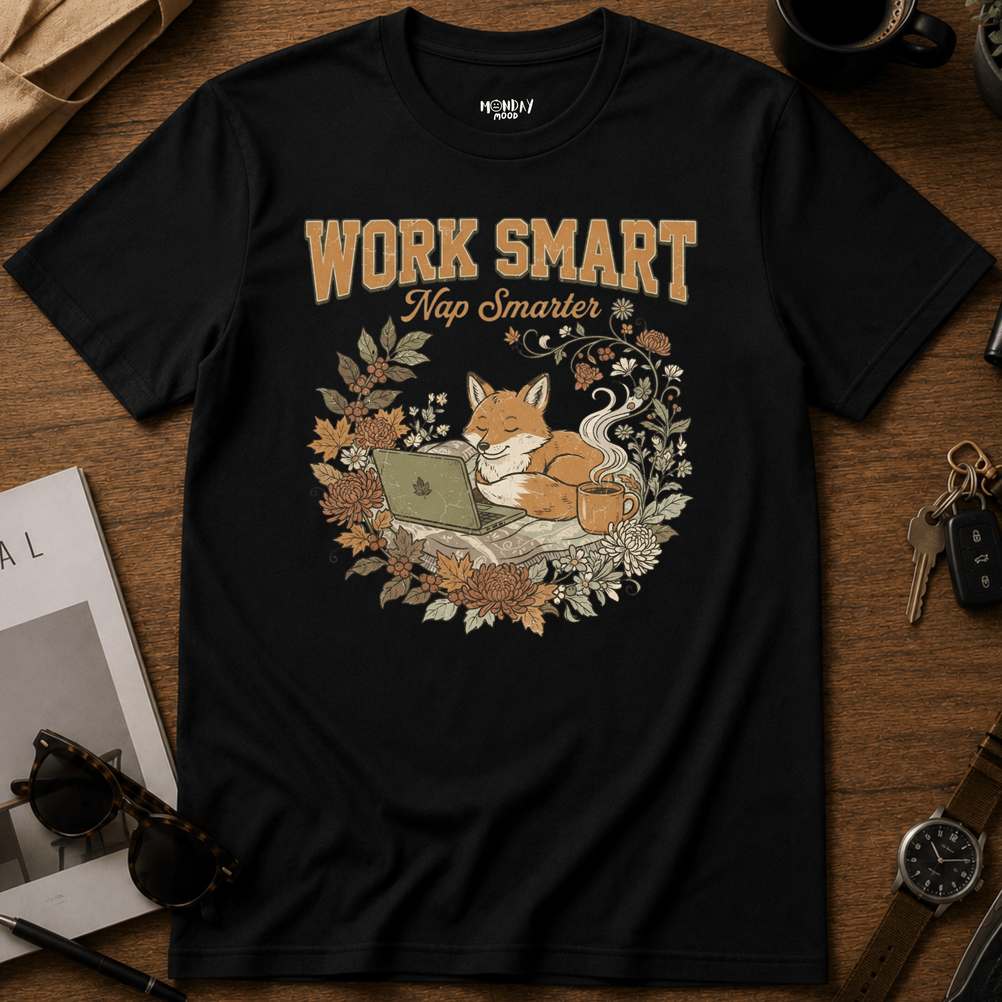 Work Smart Nap Smarter T-Shirt