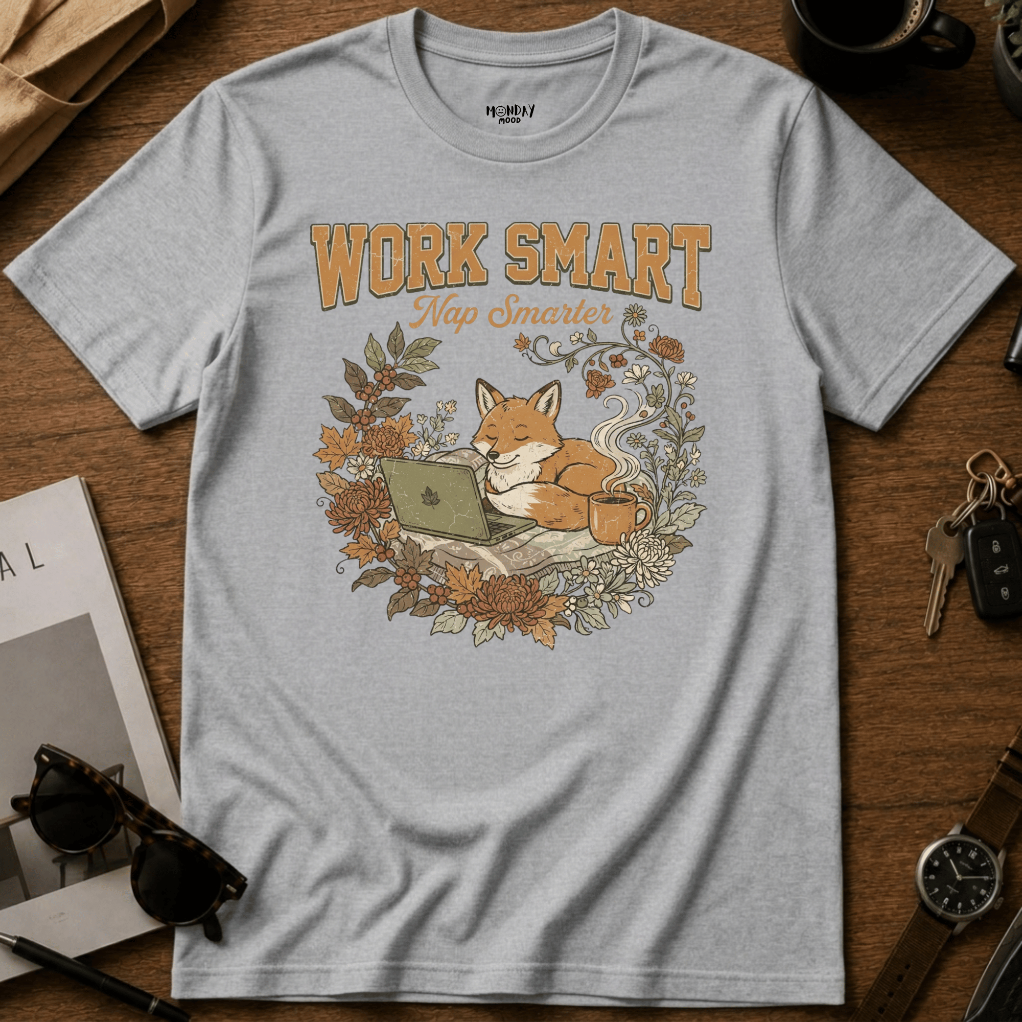 Work Smart Nap Smarter T-Shirt
