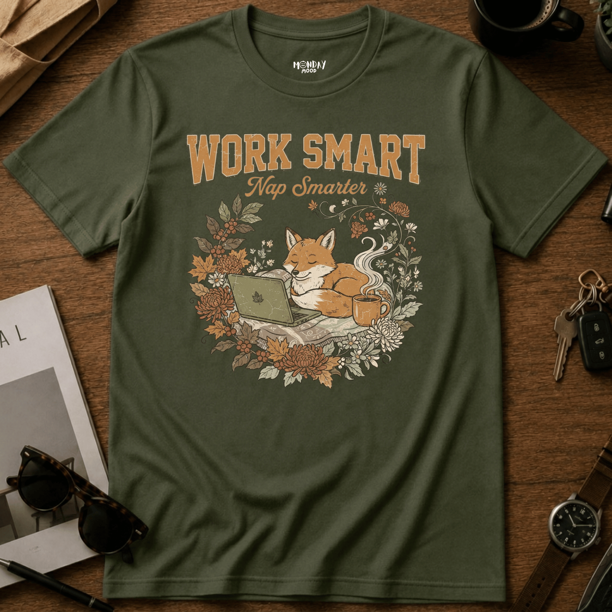 Work Smart Nap Smarter T-Shirt