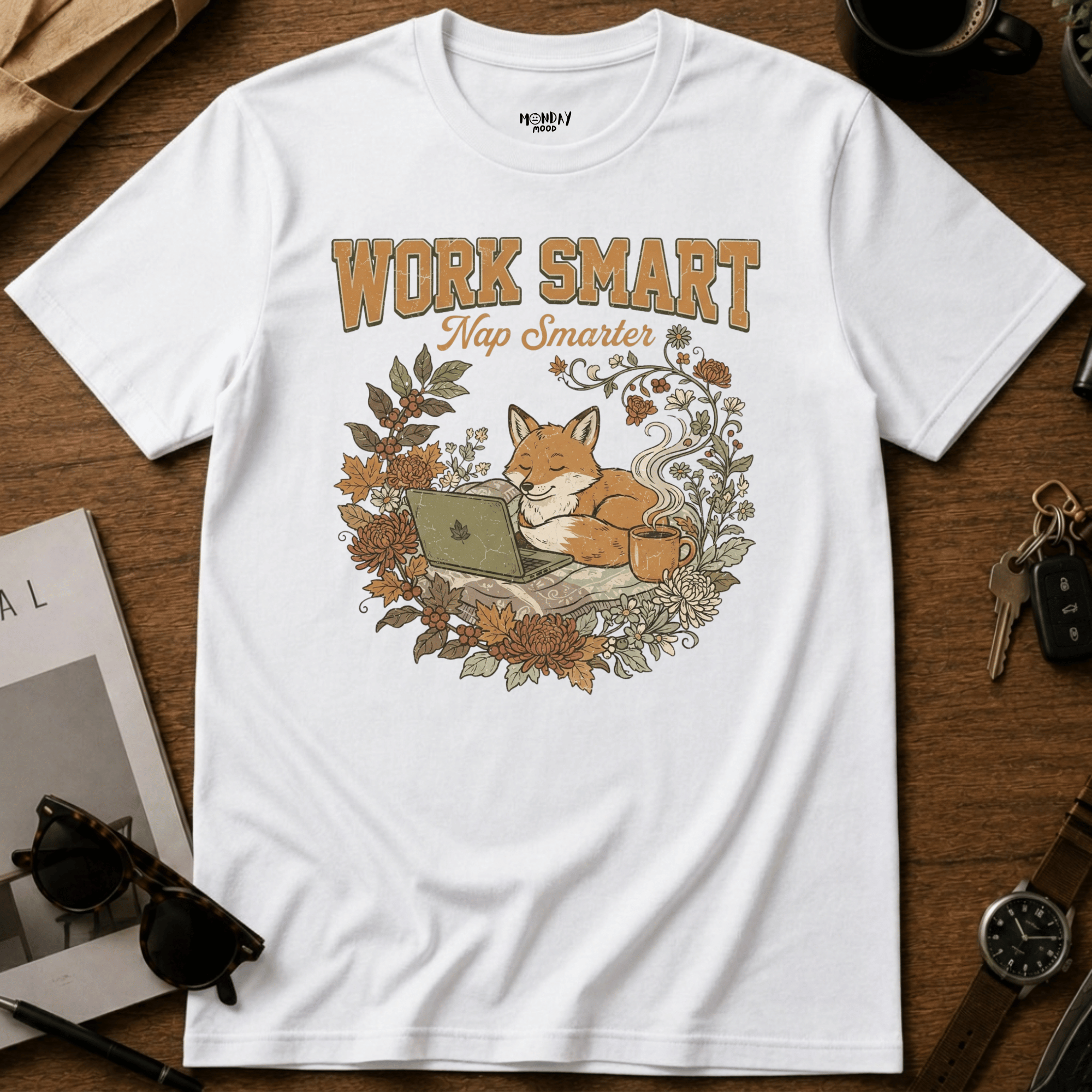 Work Smart Nap Smarter T-Shirt