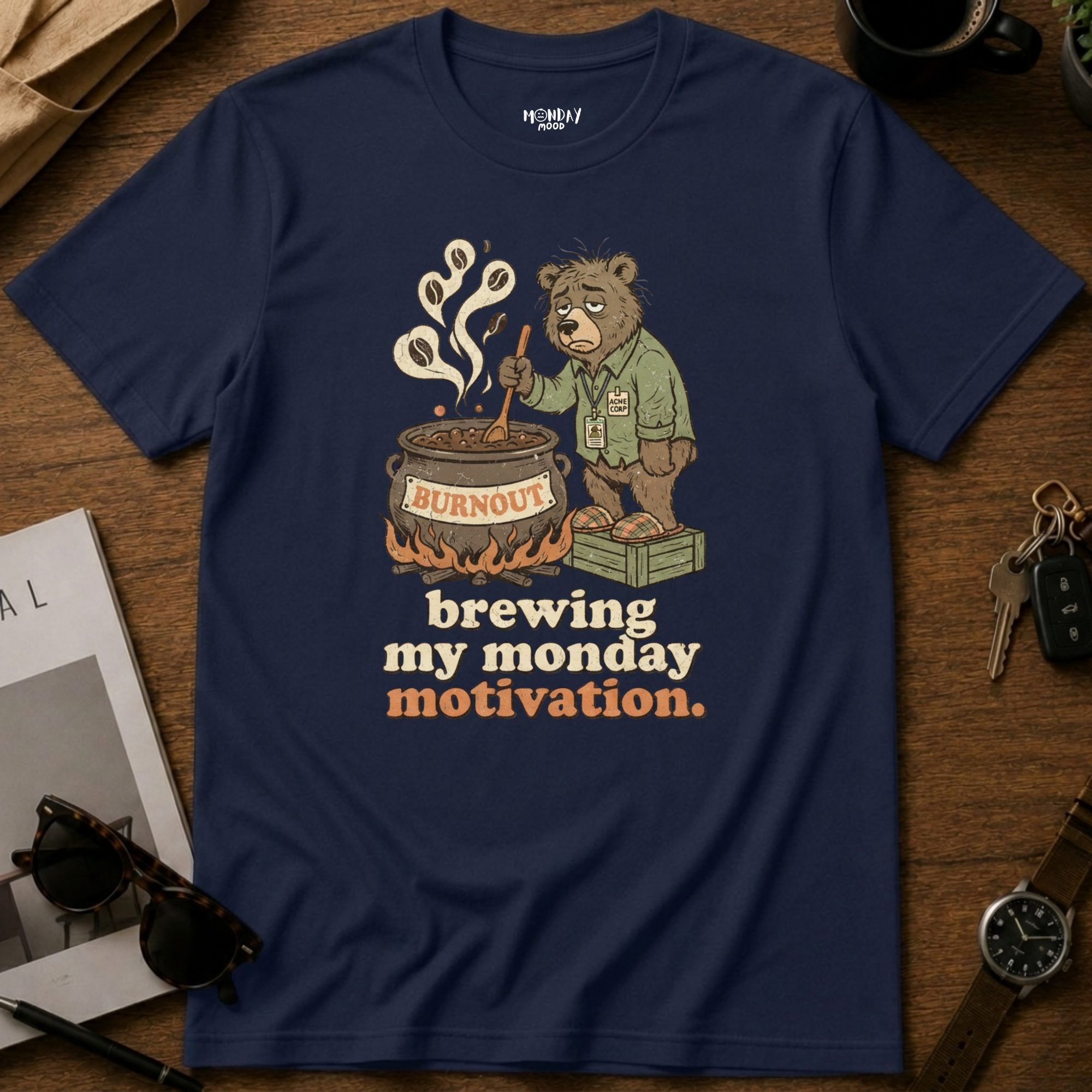 Brewing My Monday T-Shirt
