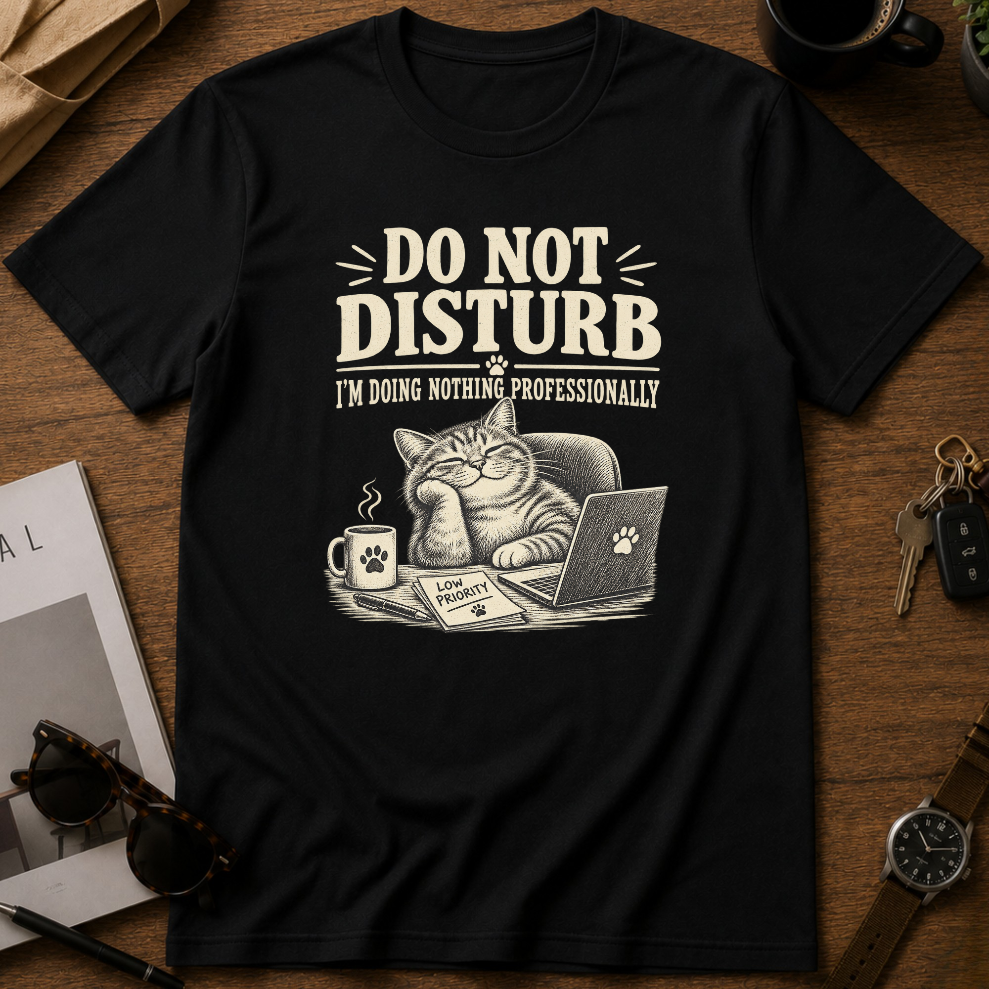 doing nothing professionally T-Shirt