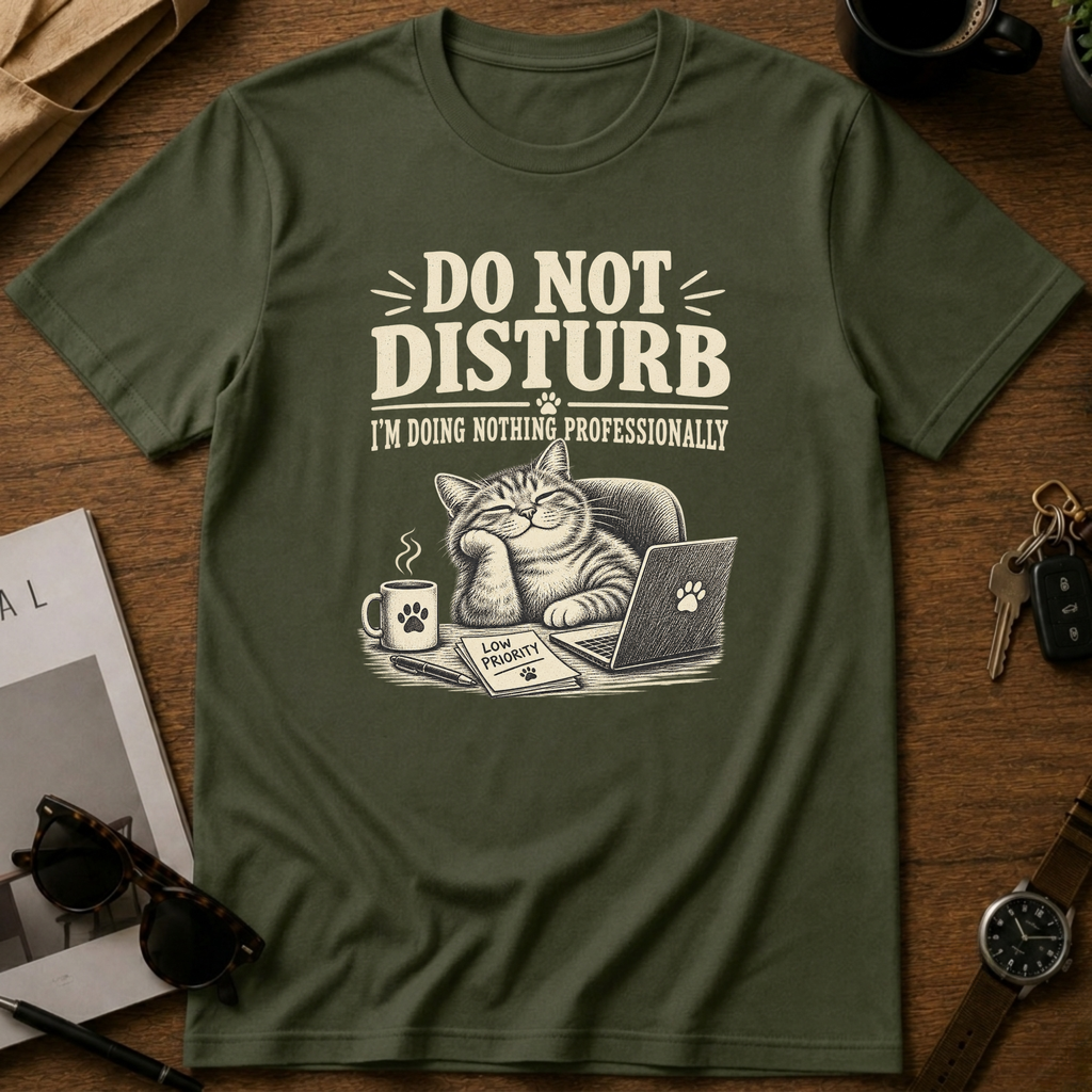 doing nothing professionally T-Shirt